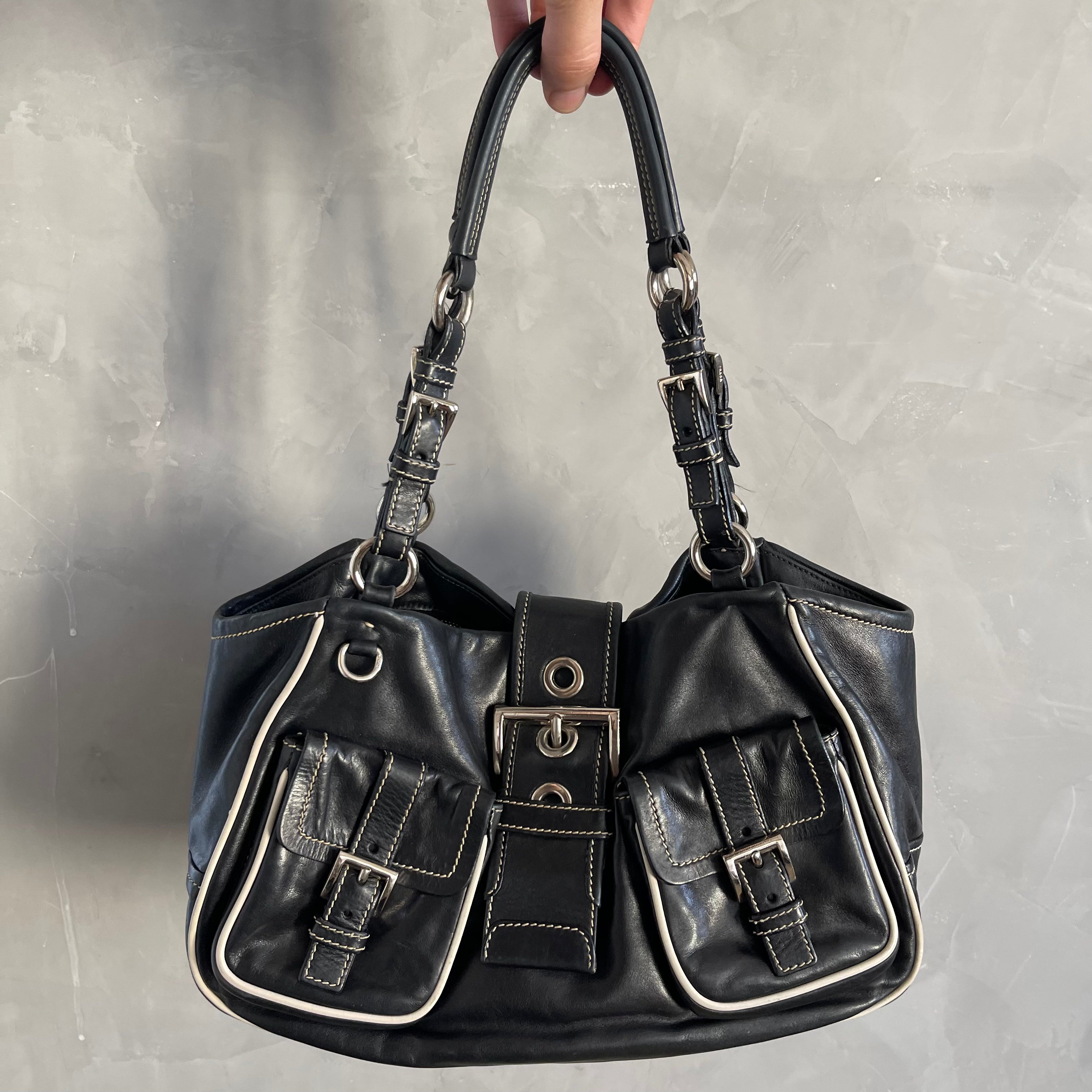 Vintage 2000s Prada Crossbody Bag