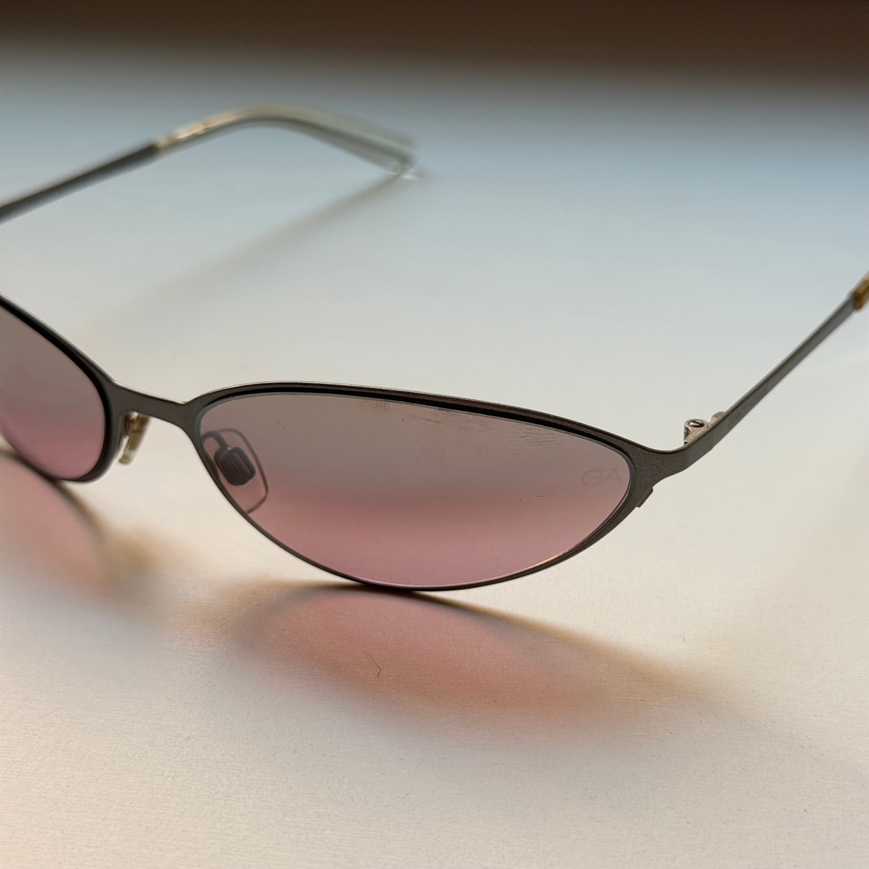 Giorgio Armani 90s Pink Sunglasses