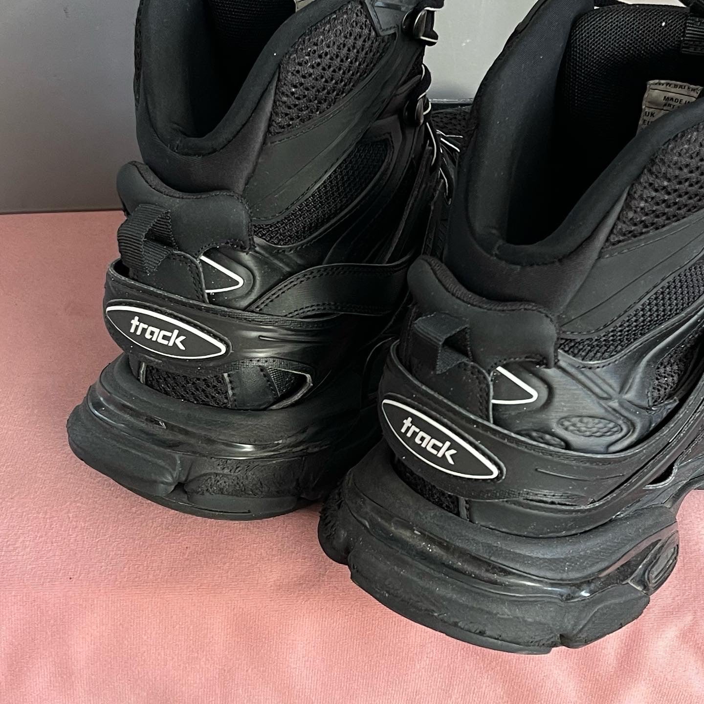 Balenciaga Hi-Top Tracker Sneakers