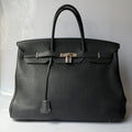 Hermès Birkin 40 Togo Noir Palladium Bag (2010)