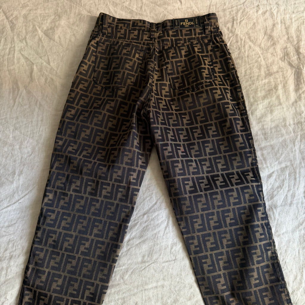 Fendi 90s Monogram Pants