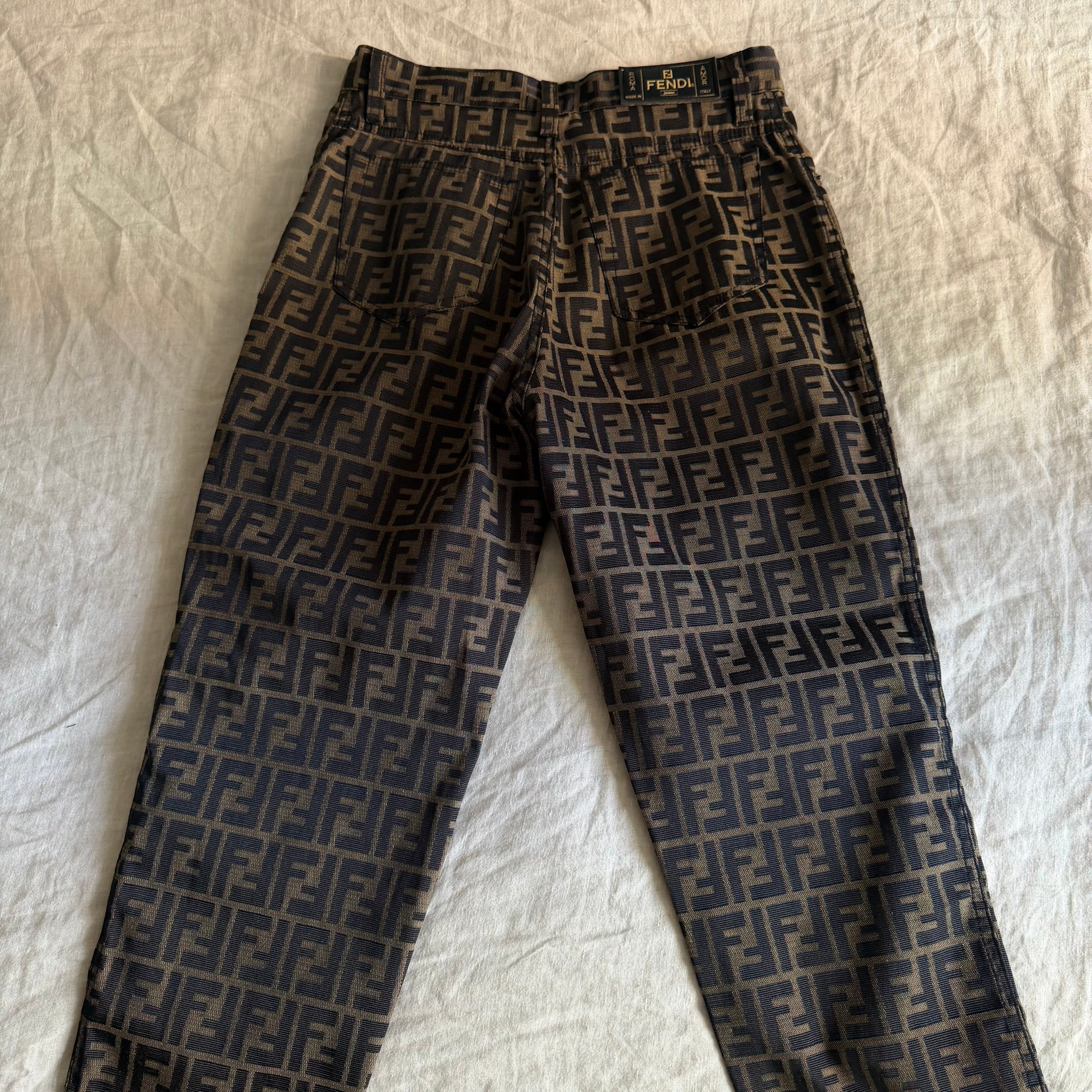 Fendi 90s Monogram Pants