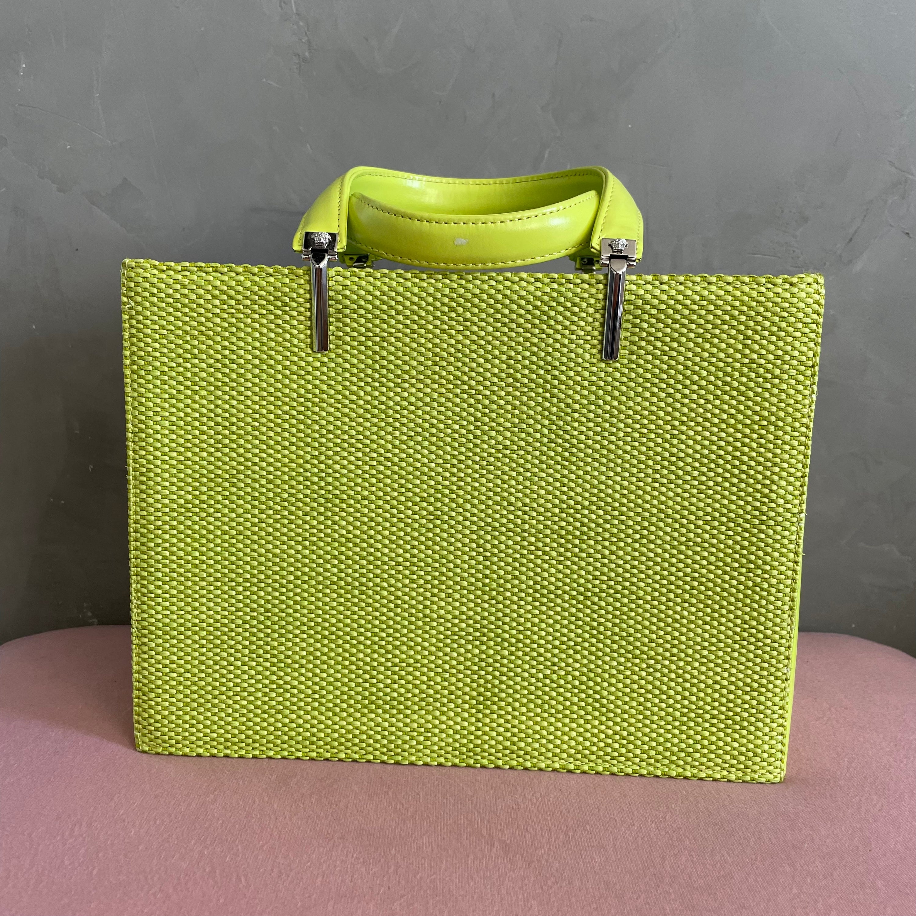 Gianni Versace Lime HandBag
