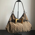Gucci Monogram Queen Hobo Bag