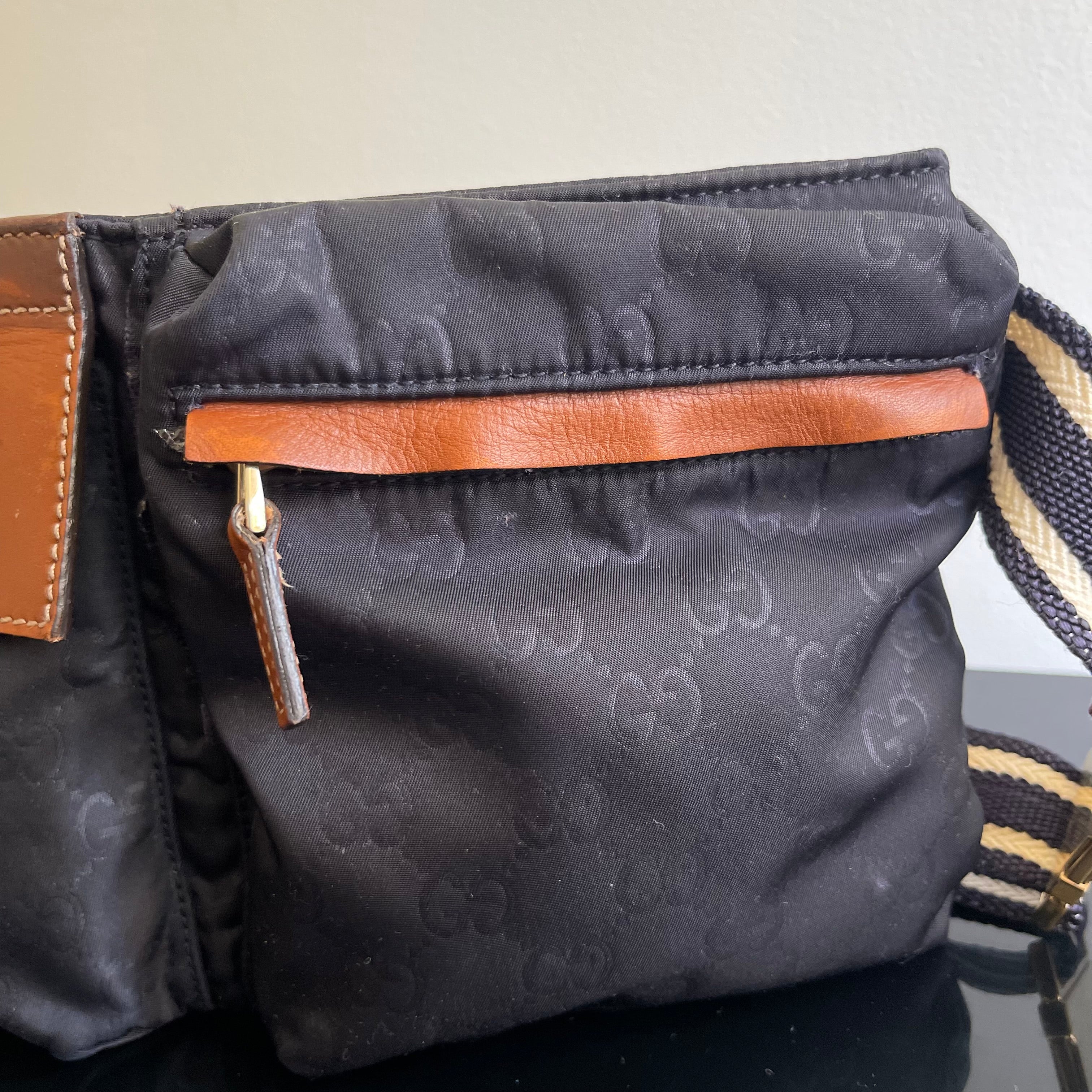 Gucci GG Canvas Sherry Line Belt Bag