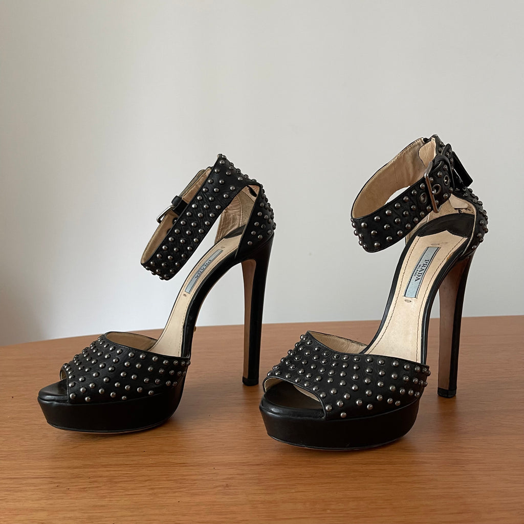 Prada 2000’s Studded Heels