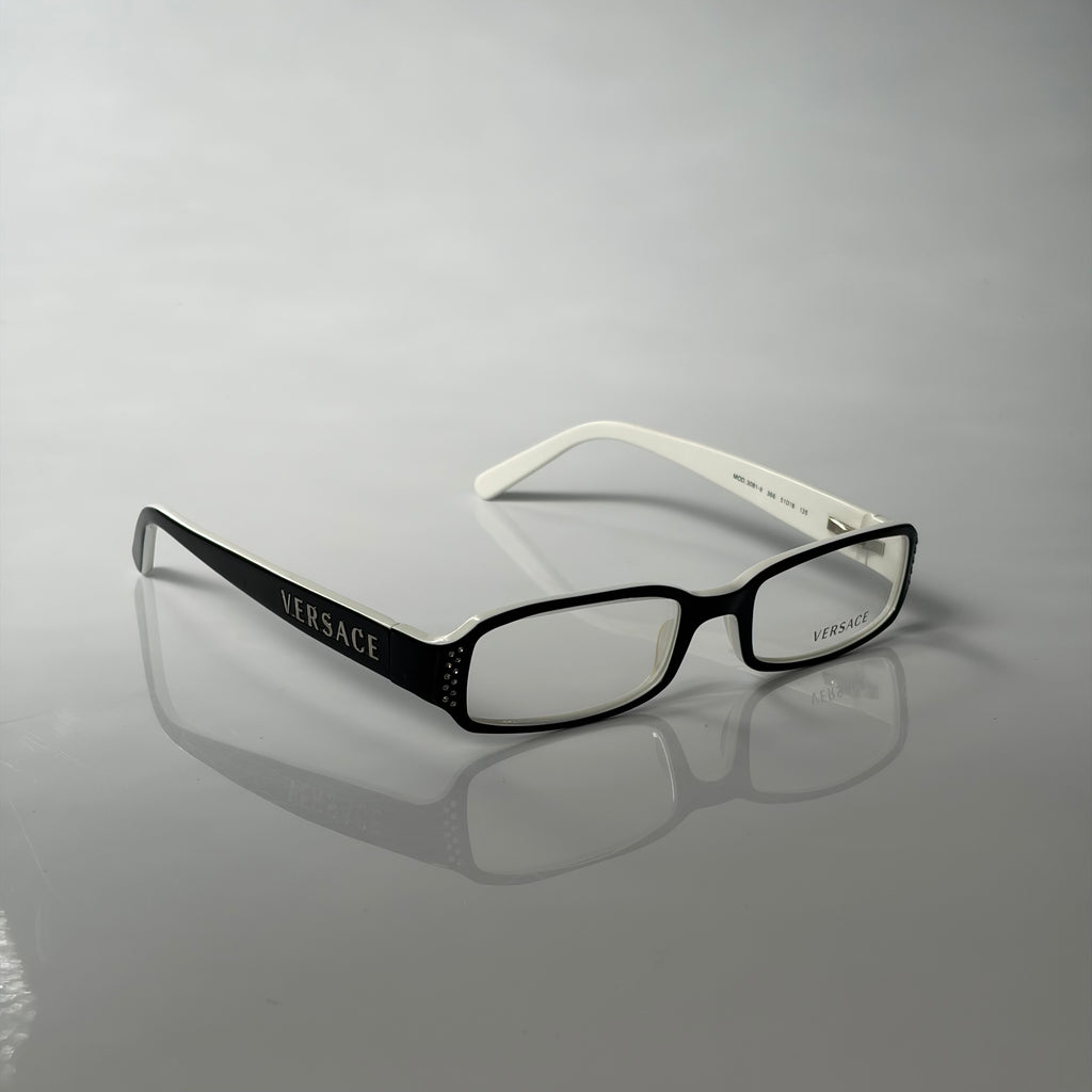 Versace Black Strass Glasses