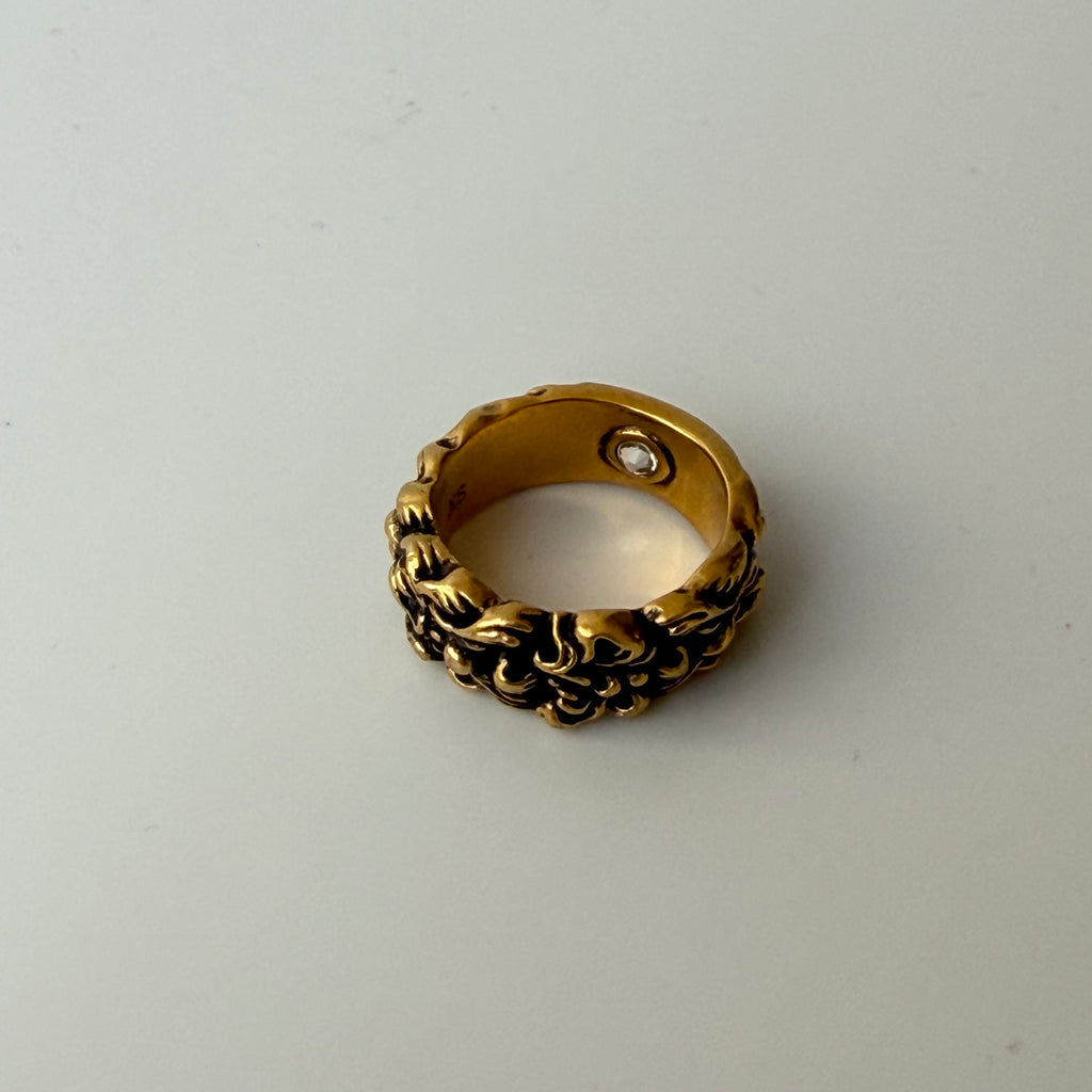 Gucci Lion Mane Ring