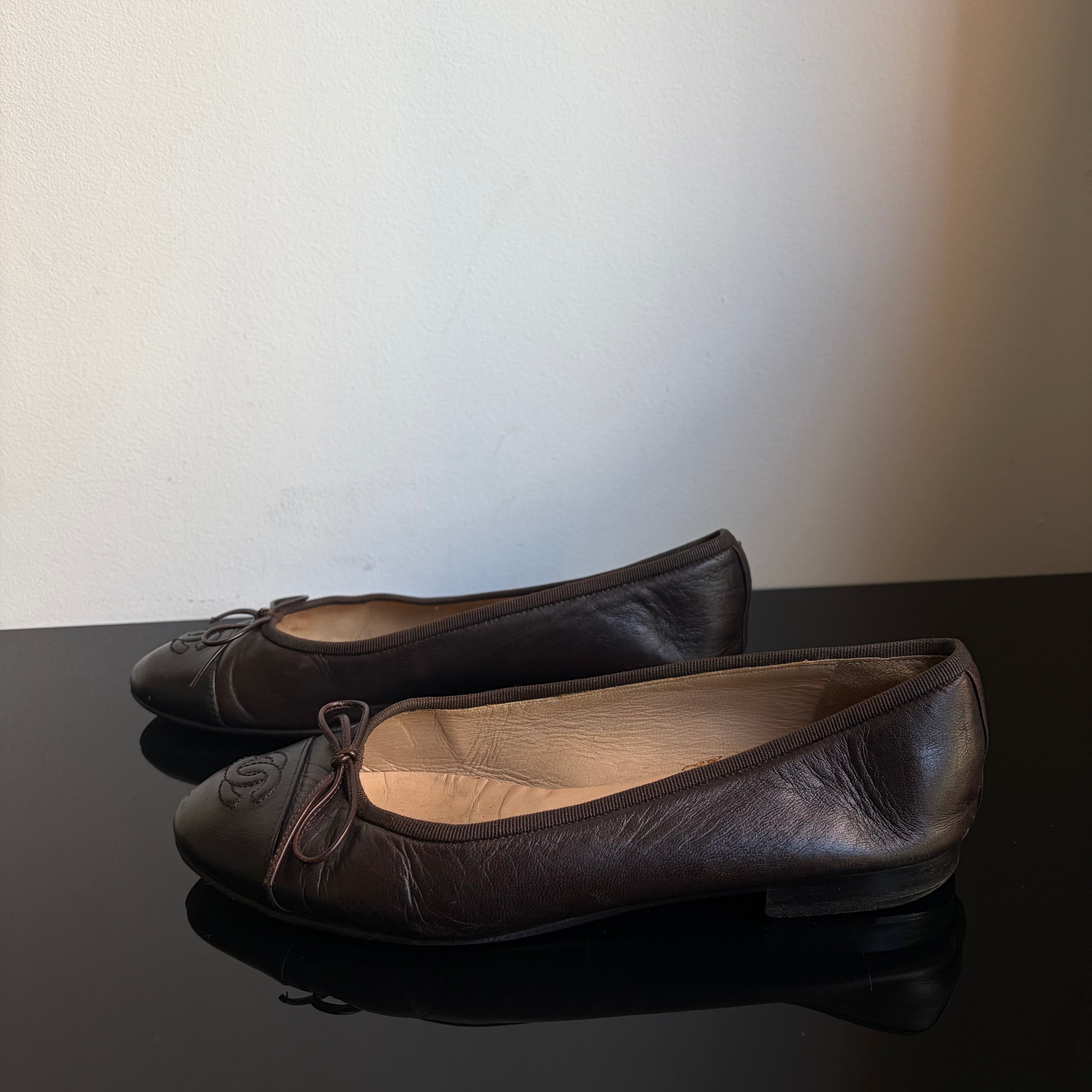 Chanel Ballet Flats in Leather