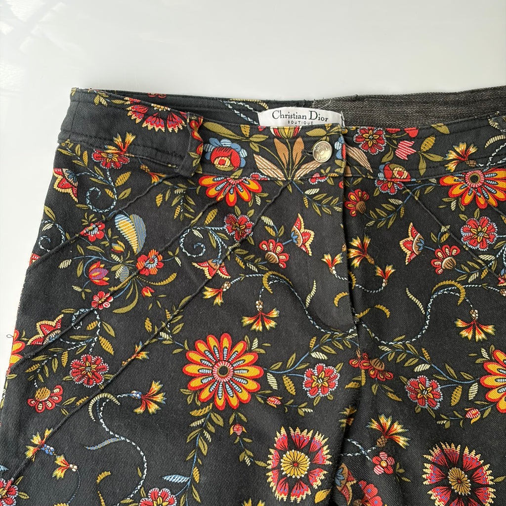 Christian Dior by John Galliano F/W 2002 “Un voyage au Pérou” Bootcut Pants