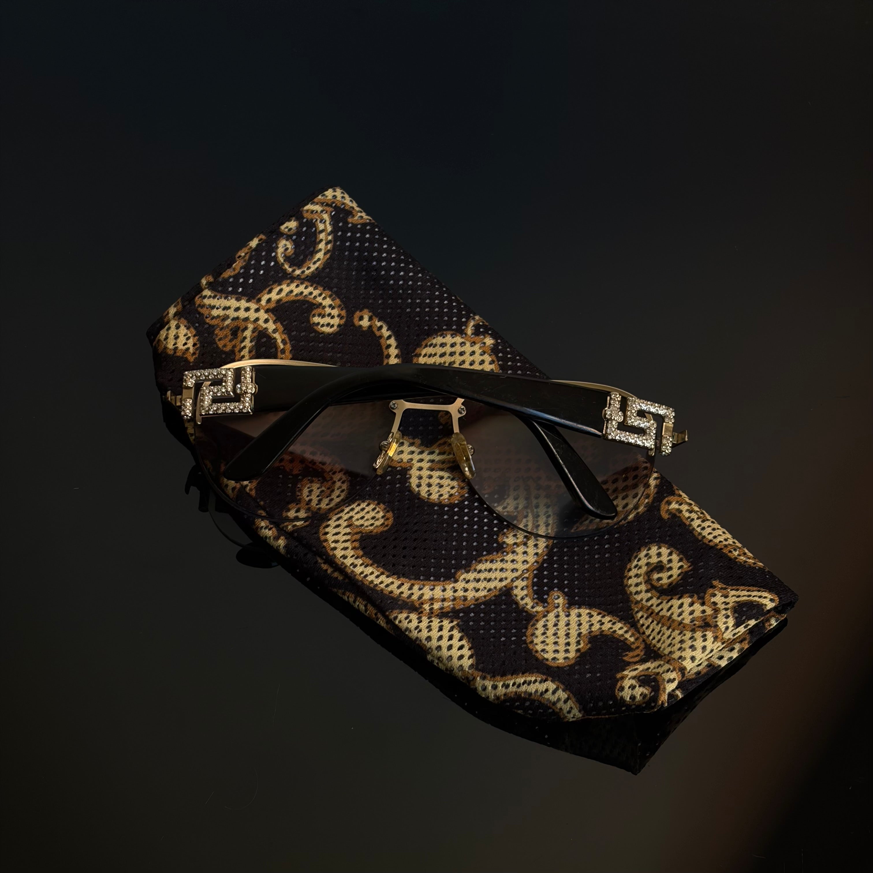 Versace 2159 B Strass Sunglasses