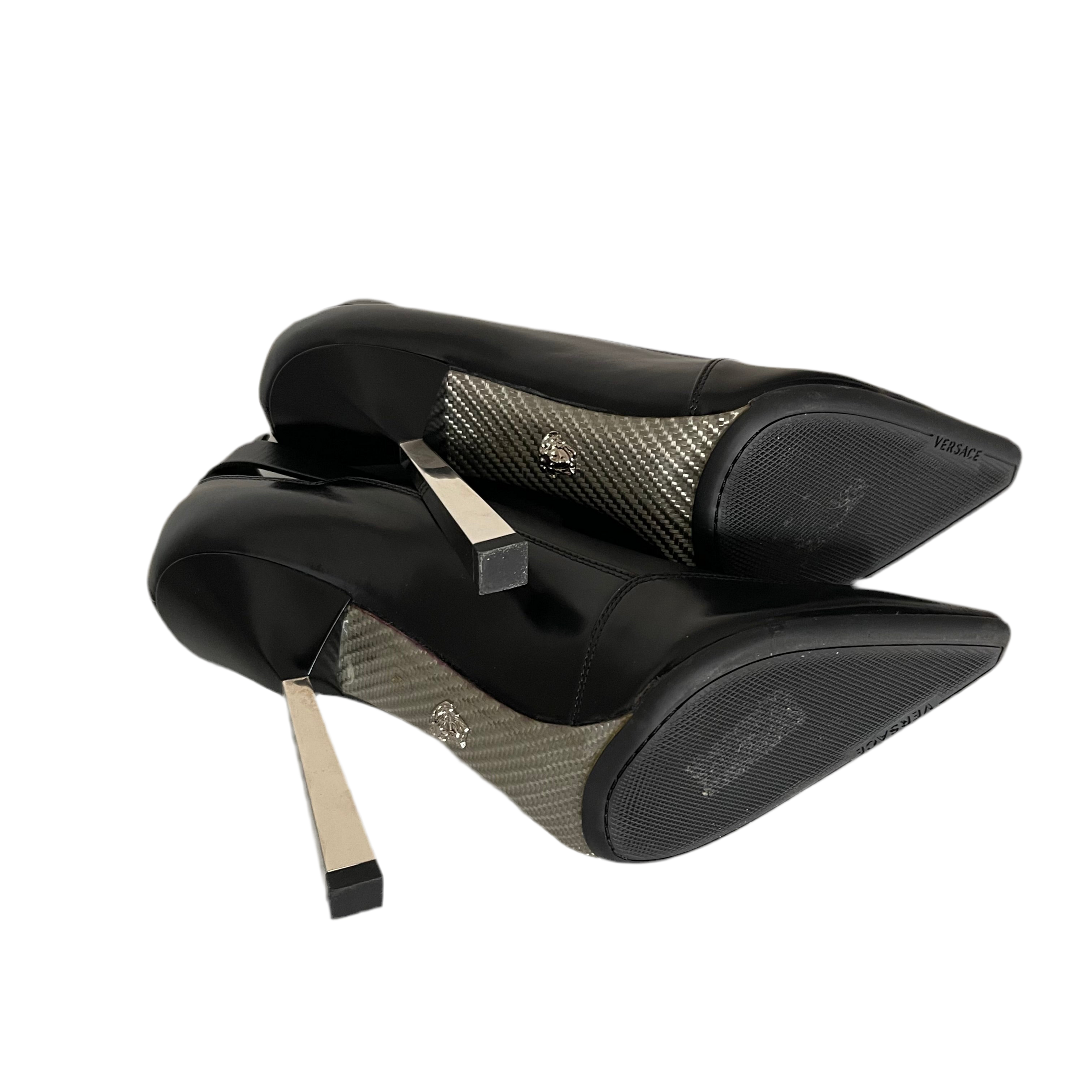 Versace Leather 2016 Runway Heels