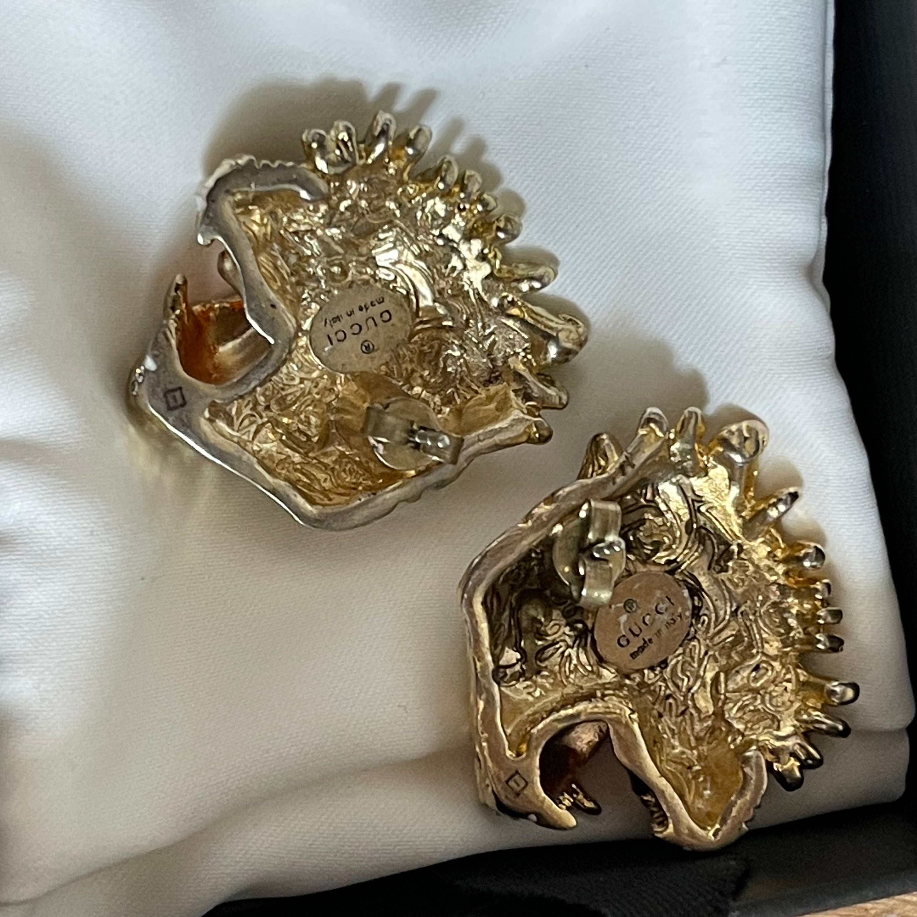 Gucci Tiger Earrings