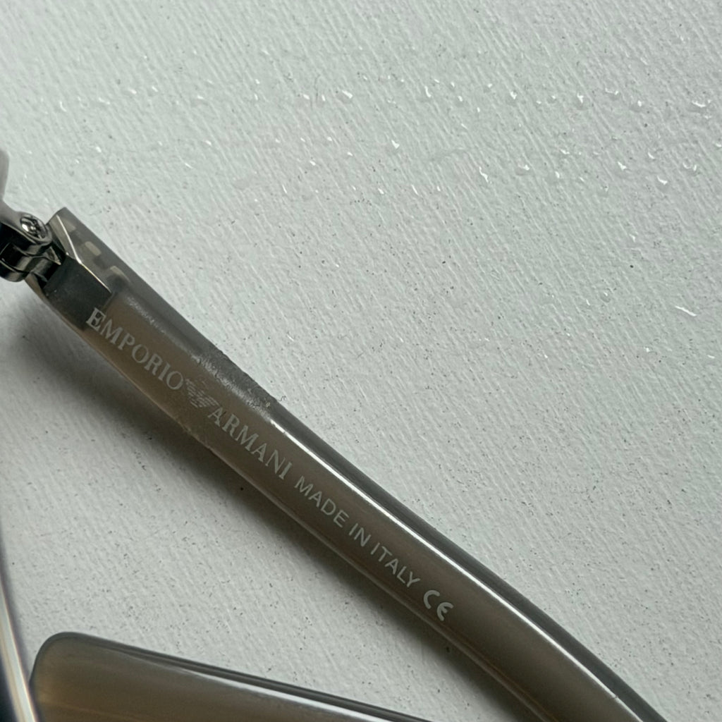 Armani Vintage Clear Sunglasses