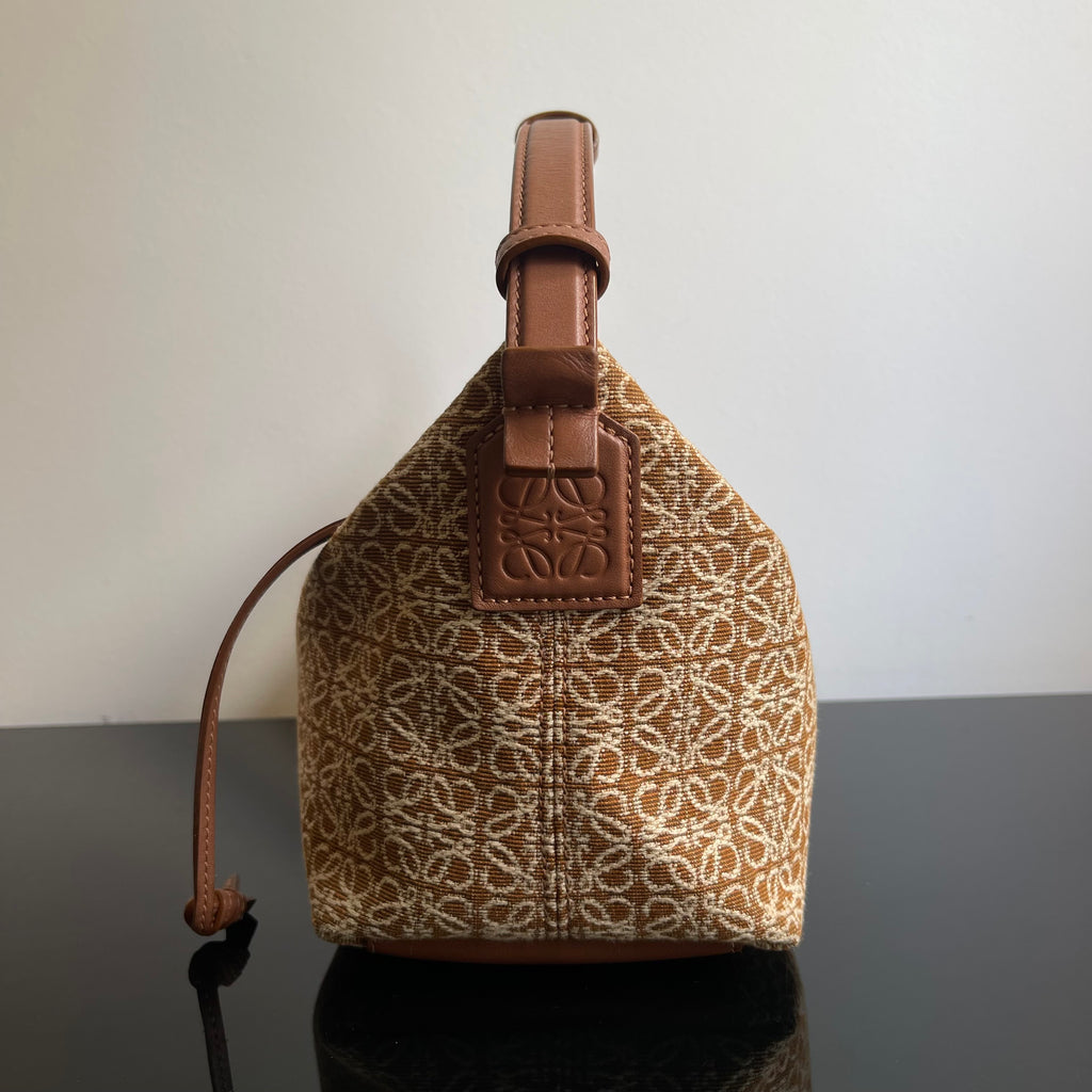 Loewe Cubi Anagram Jacquard Shoulder Bag