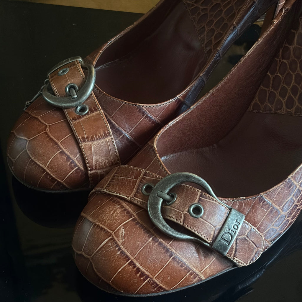 Christian Dior Gaucho Heels