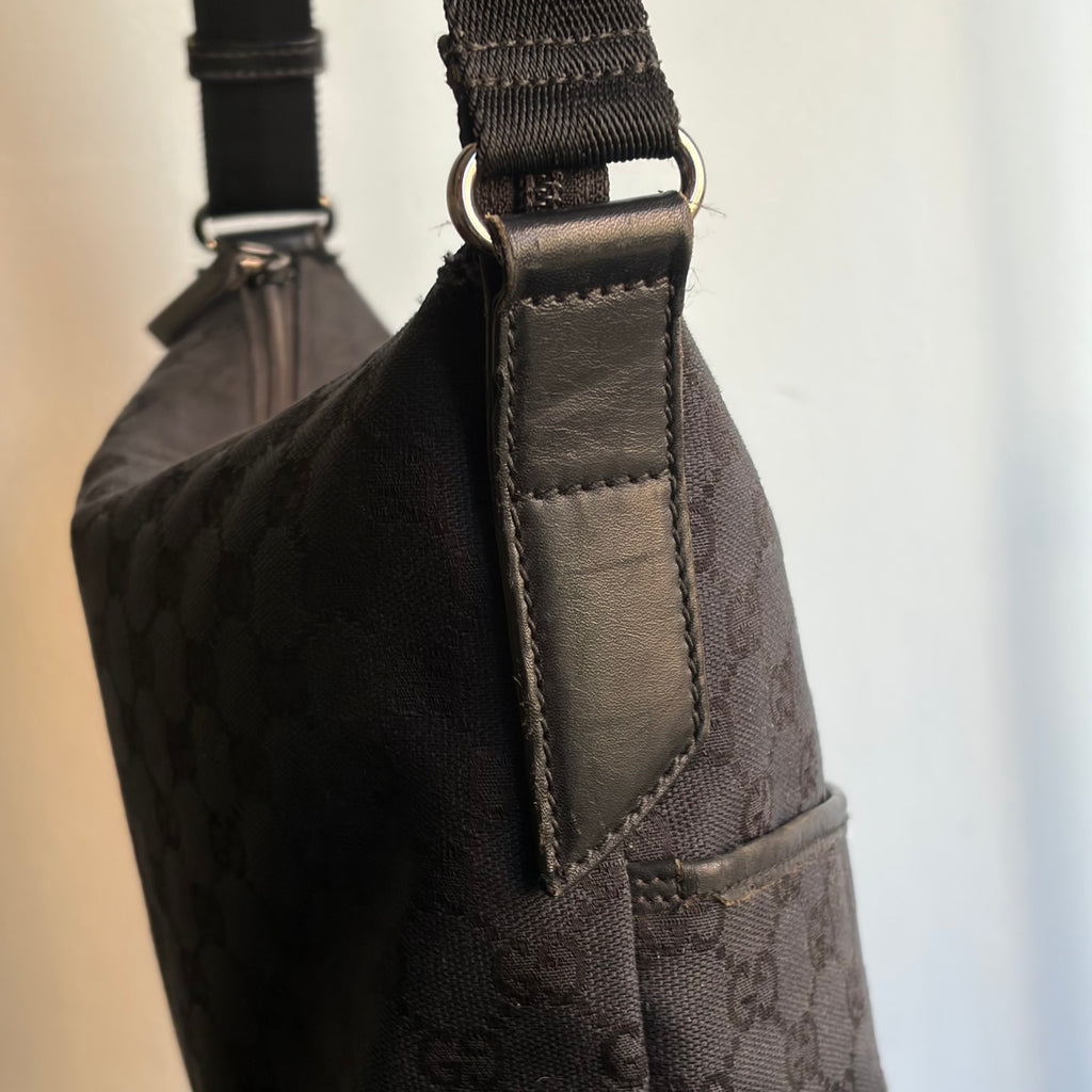 Gucci Monogram Messenger Bag