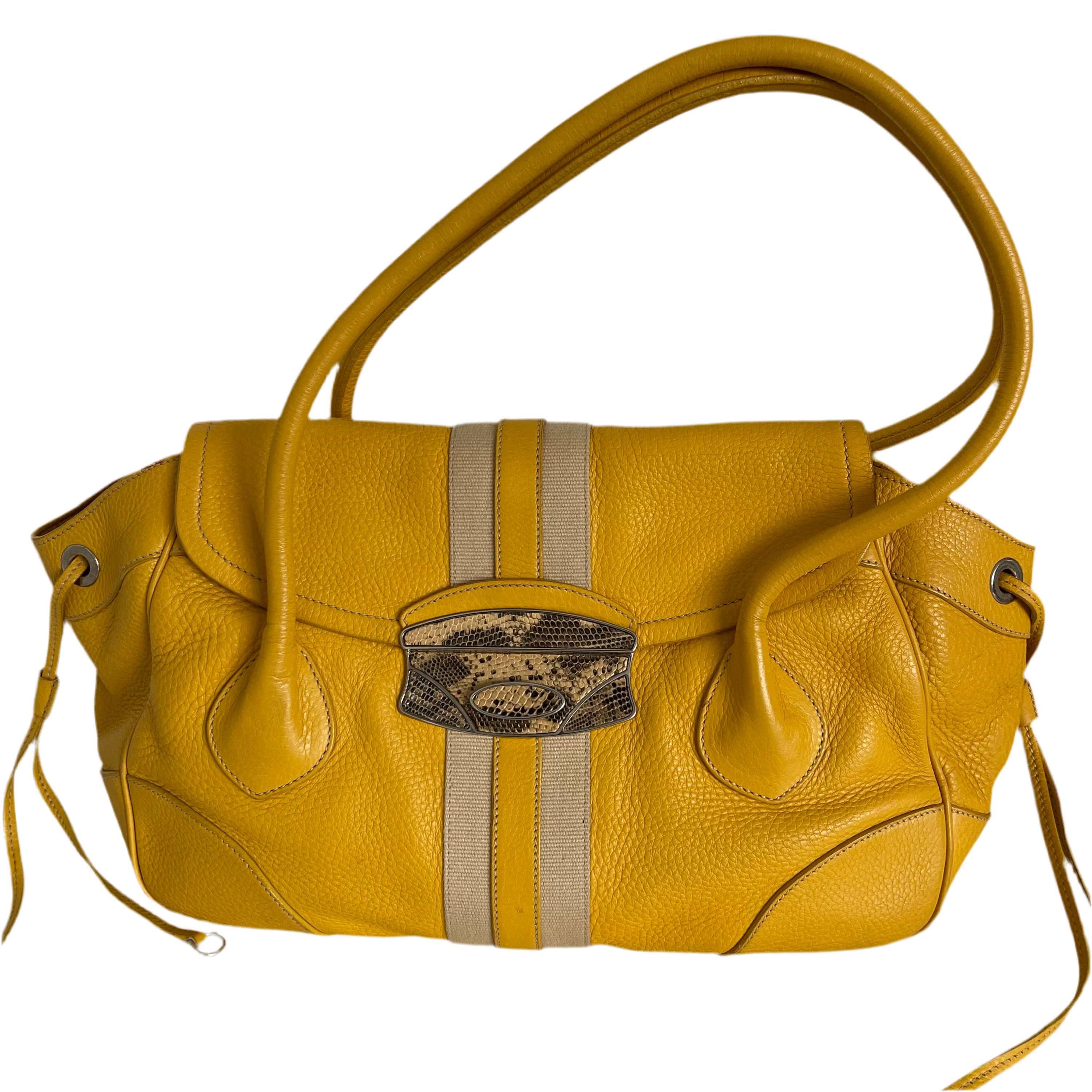 Prada Vitello Daino Leather Skipper Shoulder Bag