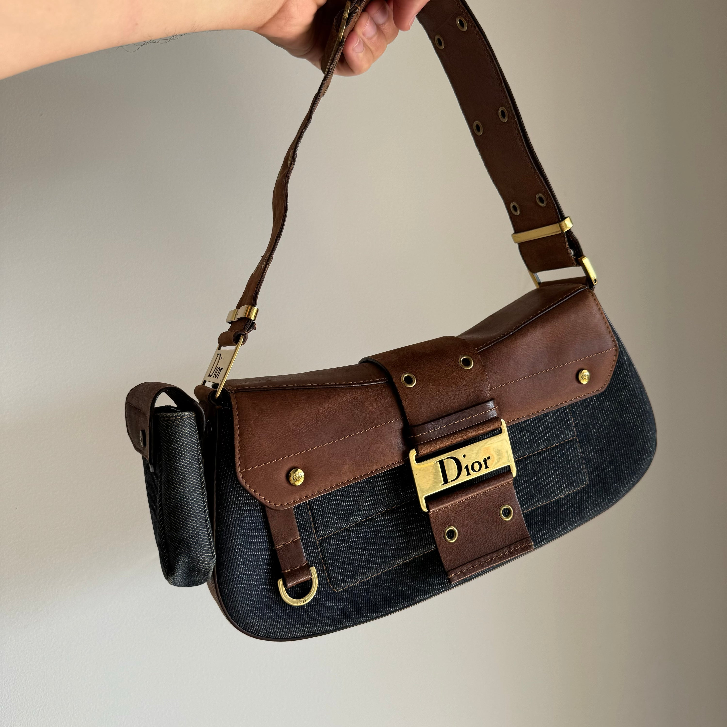 Dior Columbus Denim Bag