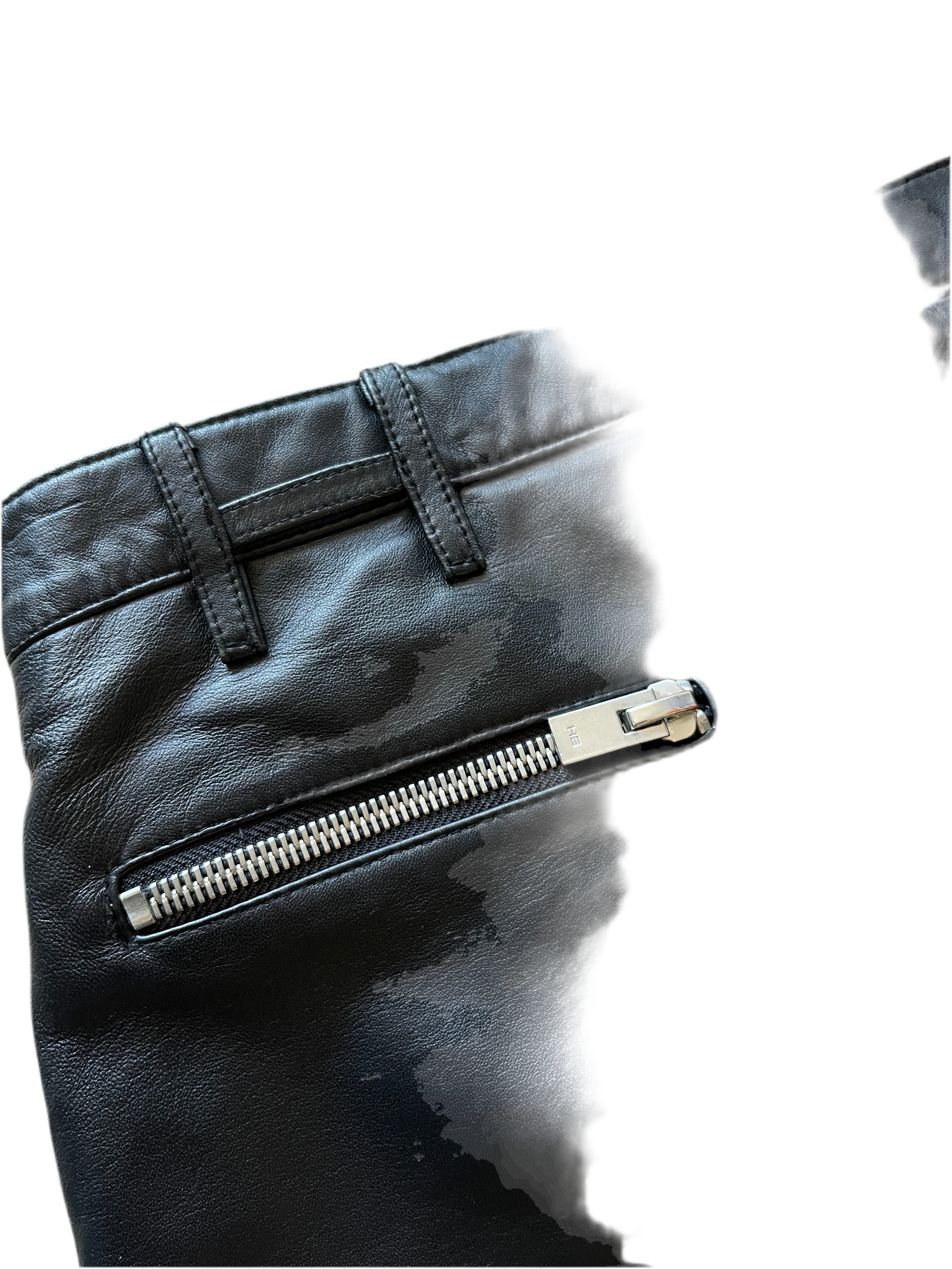 Heliot Emil Leather Pants