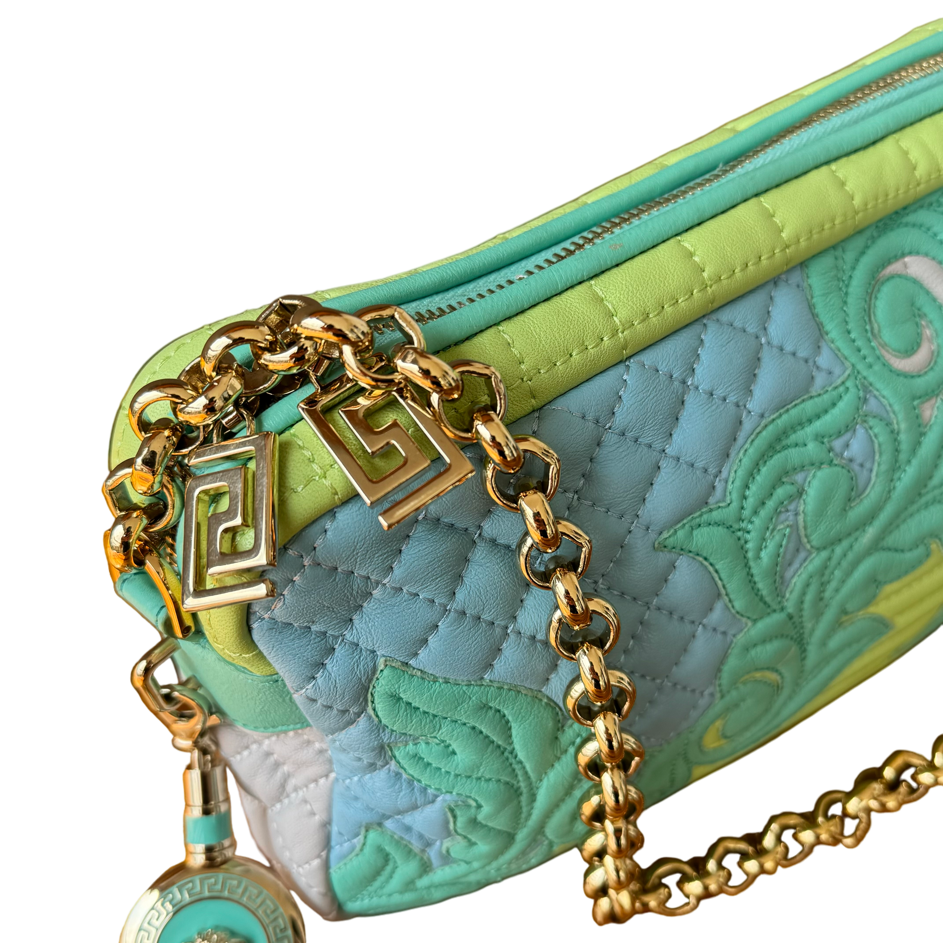 Versace Tricolor Vanitas Bag