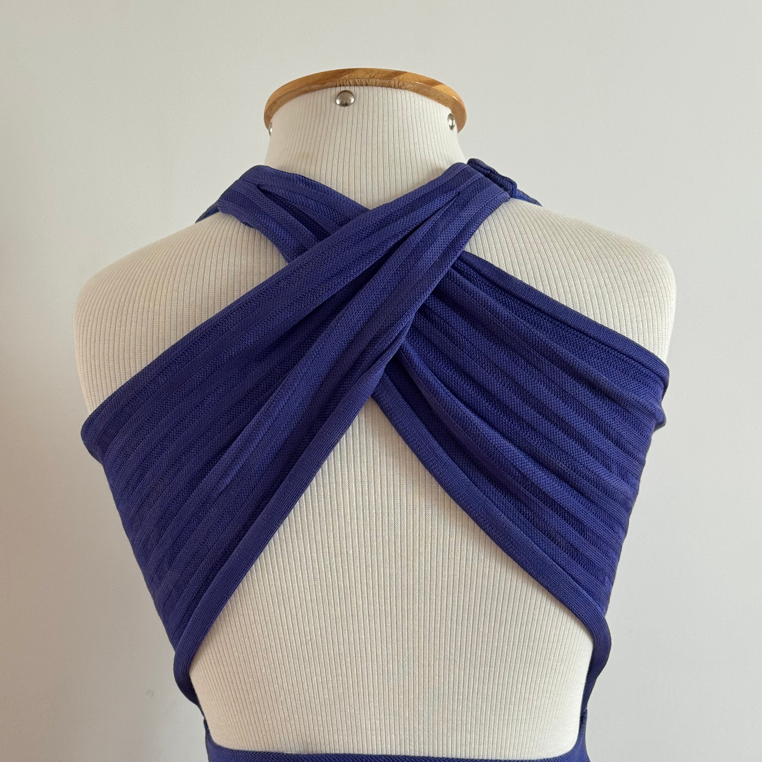 Christian Dior Purple Dress