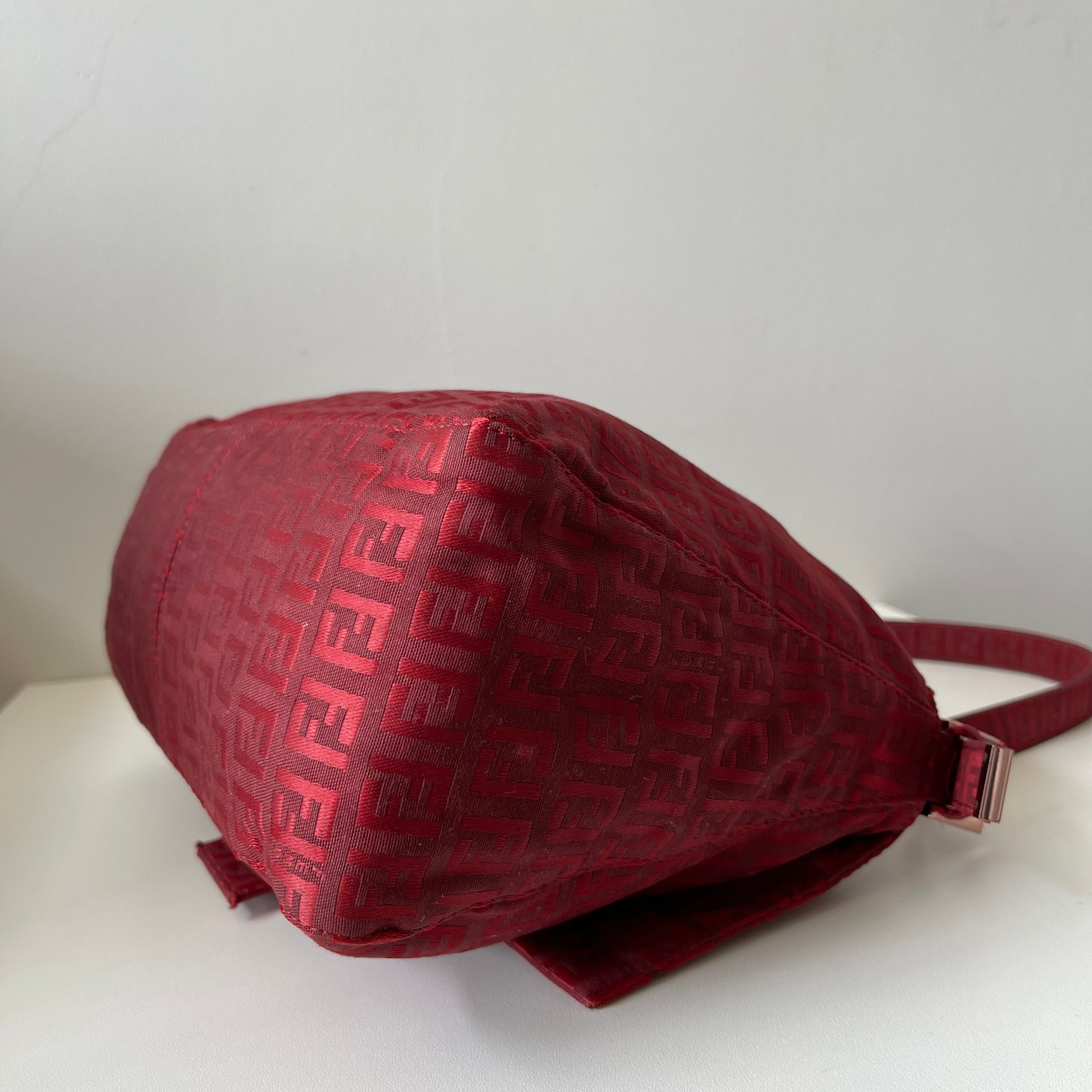 Fendi Mama Red Baguette