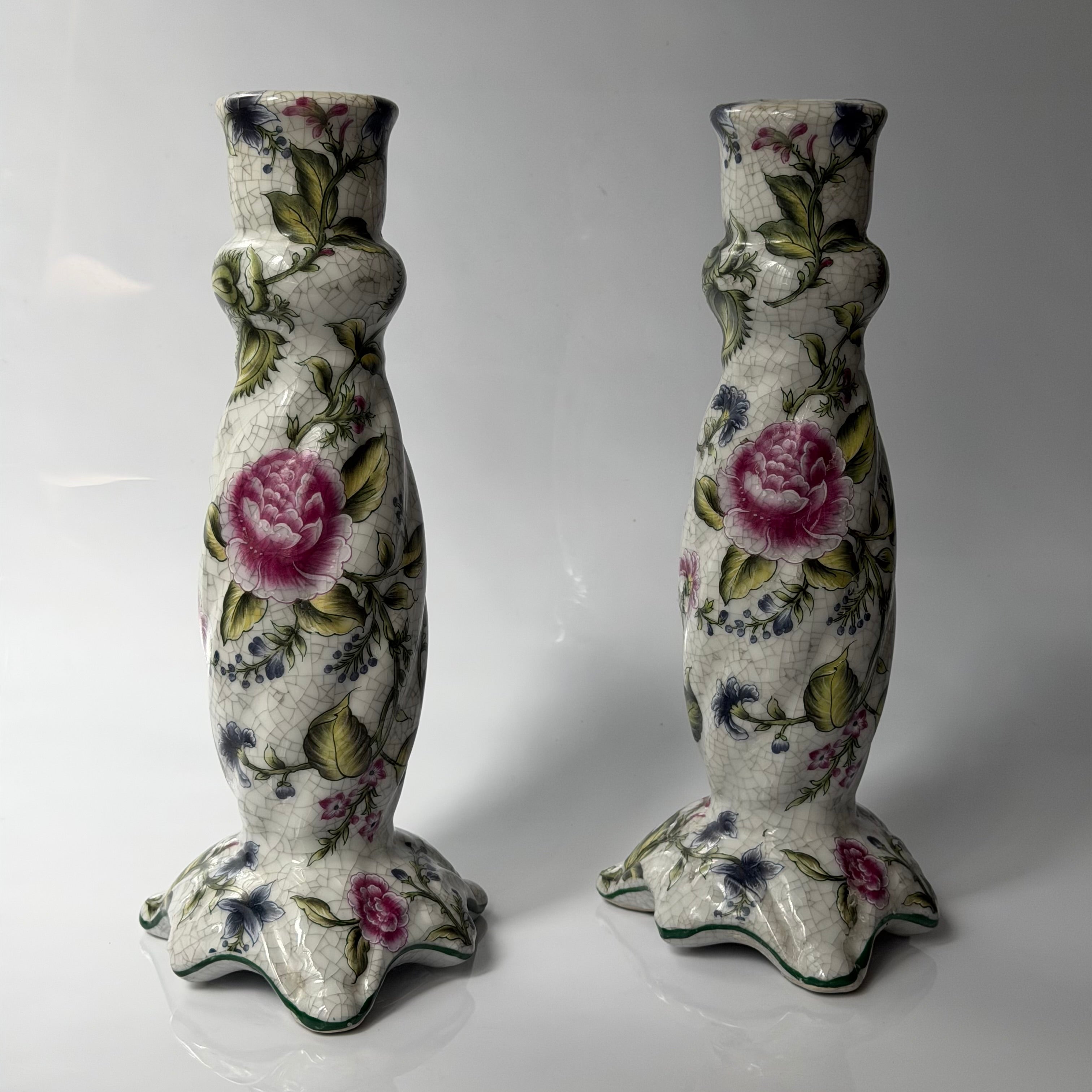 Floral Candle Sticks