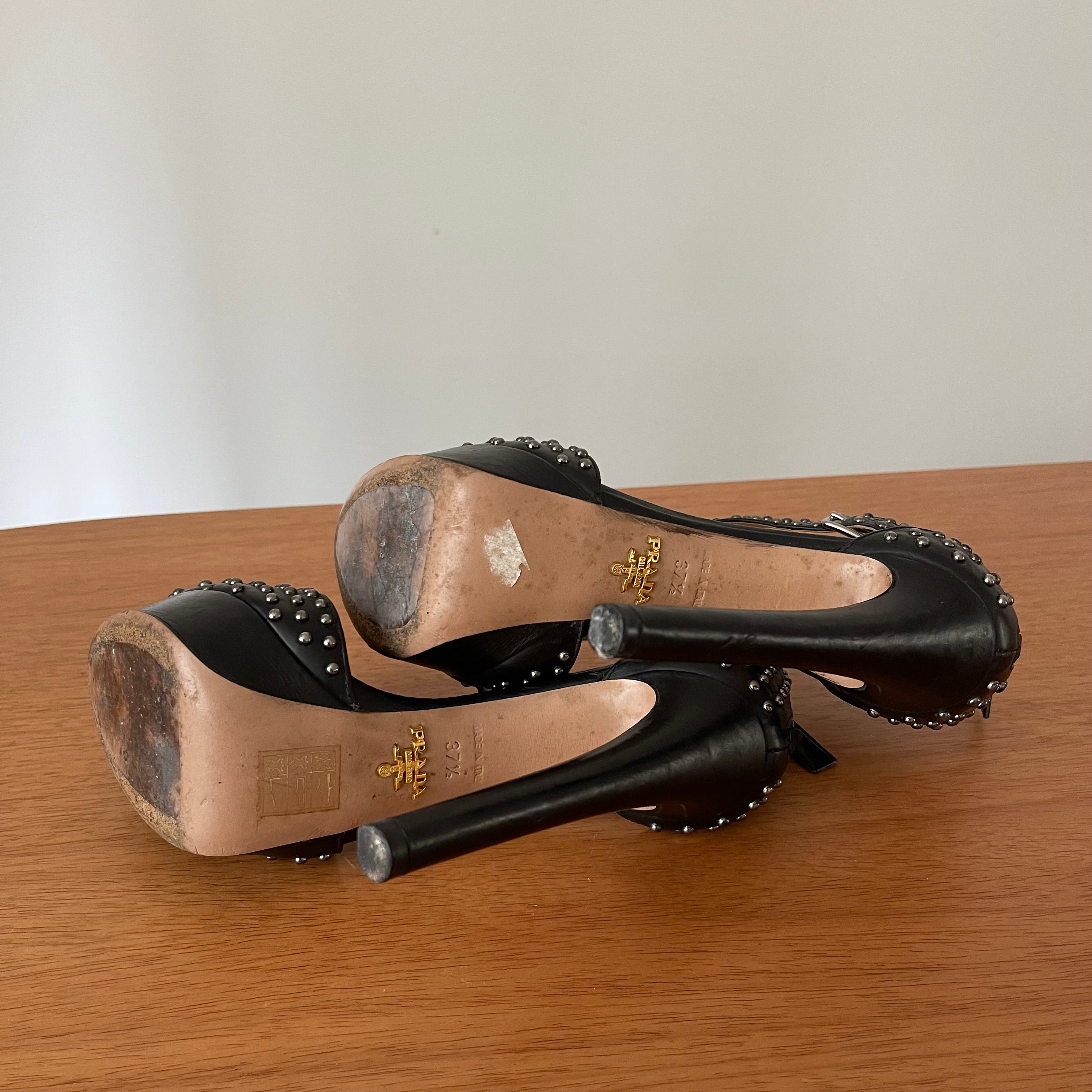 Prada 2000’s Studded Heels