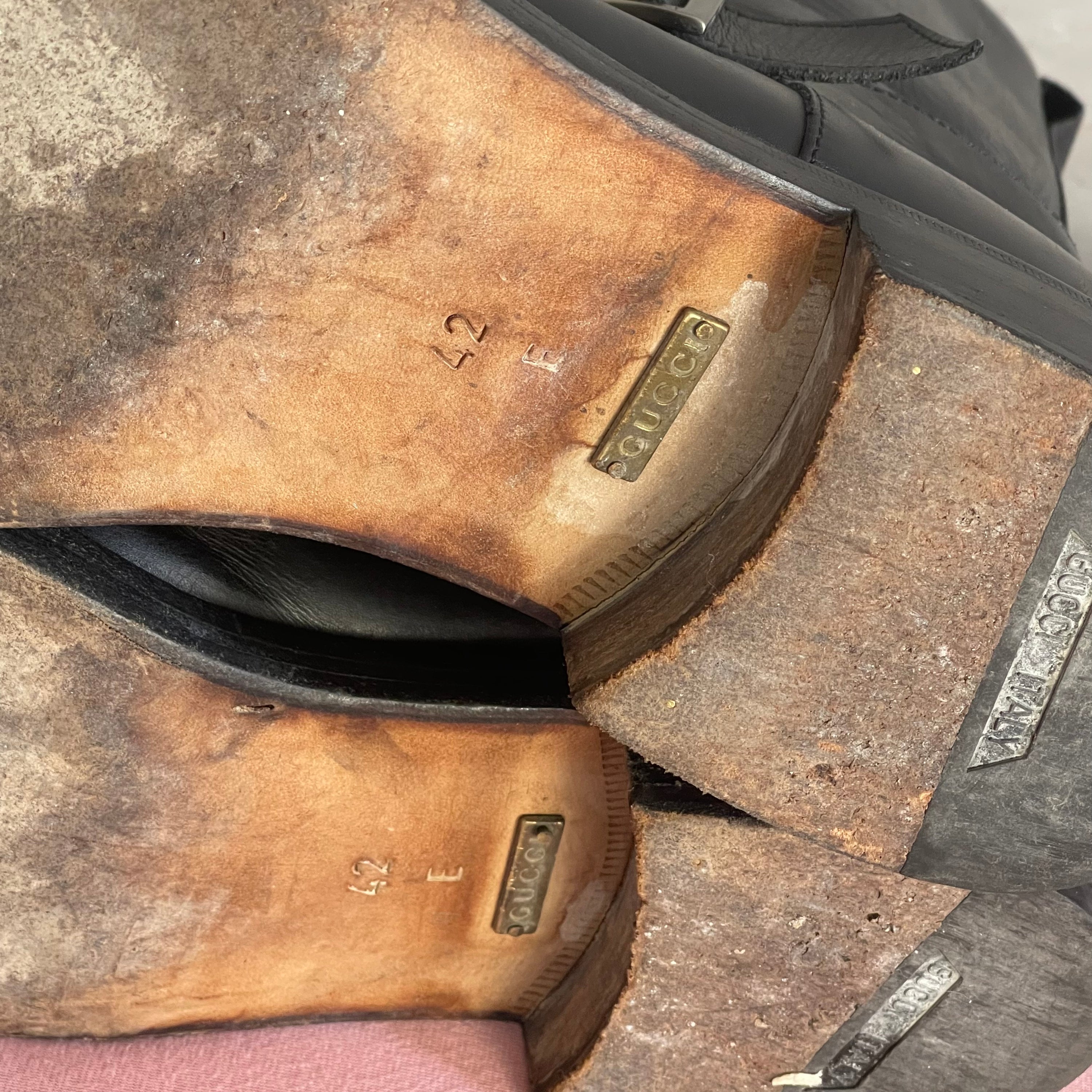 Gucci Leather Boots