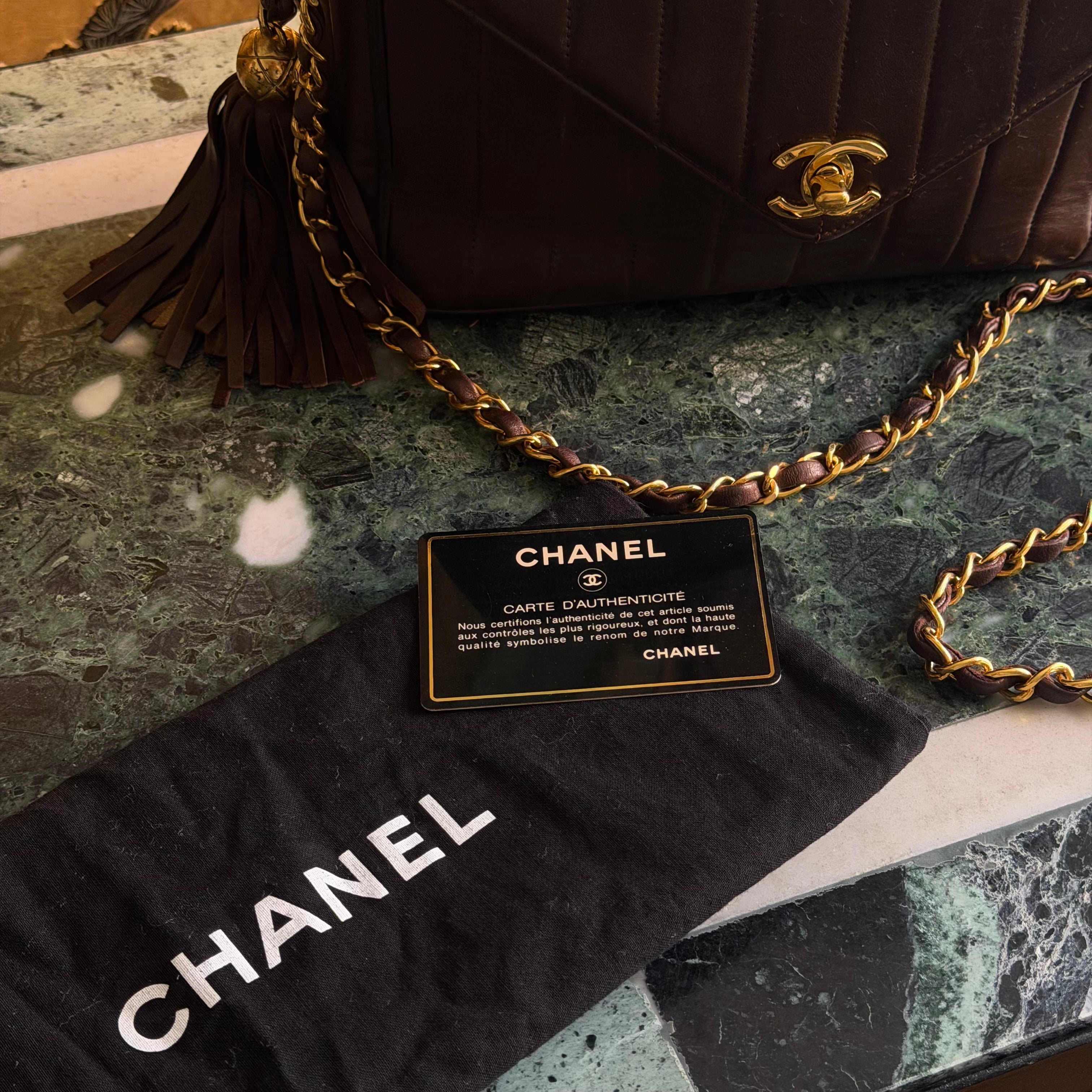 Chanel 1996 Vertical Flap Bag