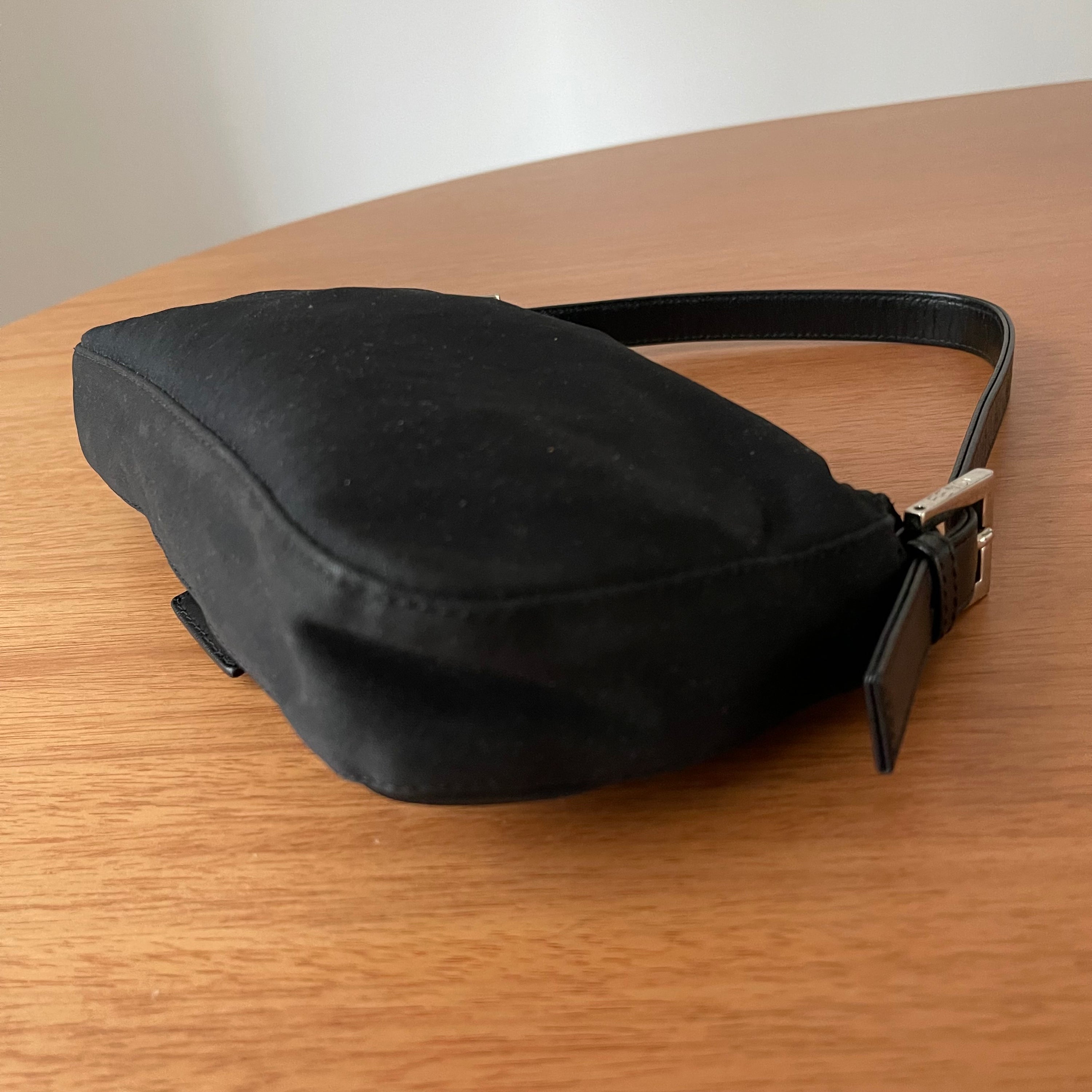 Fendi Baguette Black Cloth