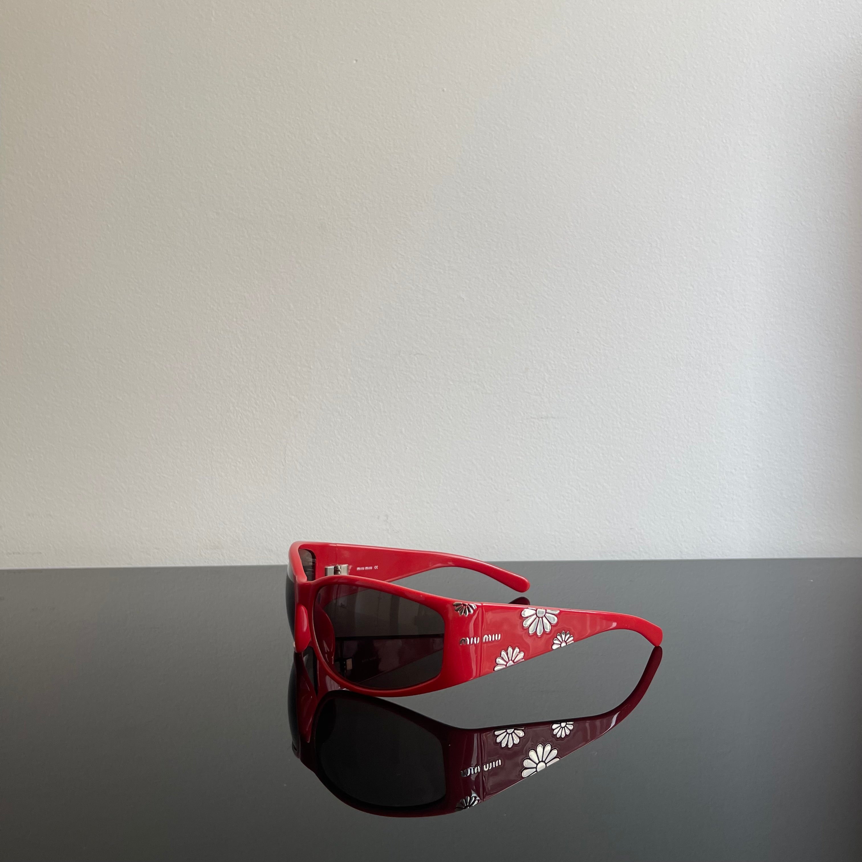 Miu Miu SMU15F Flowers Sunglasses