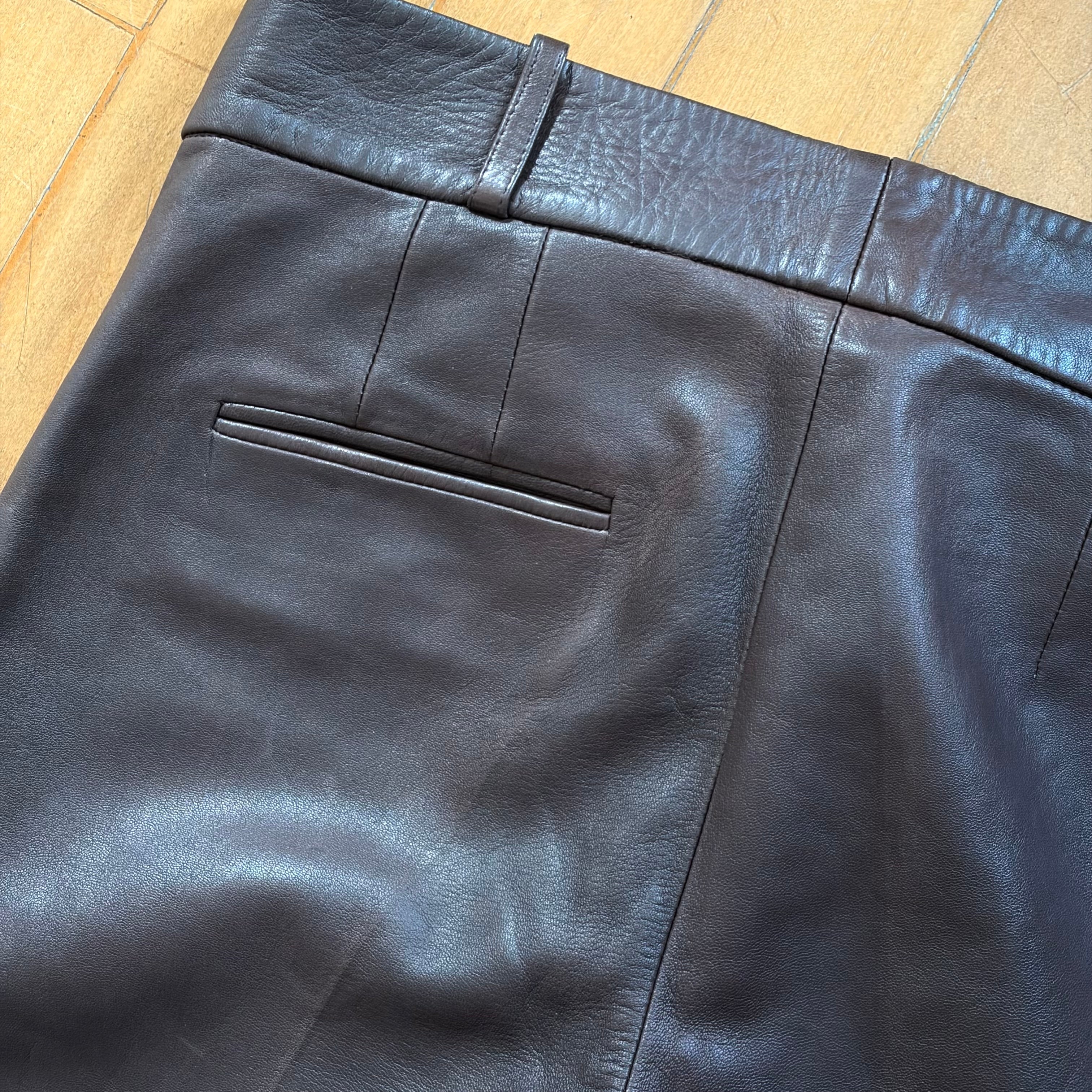 Gucci by Tom Ford Leather Pants