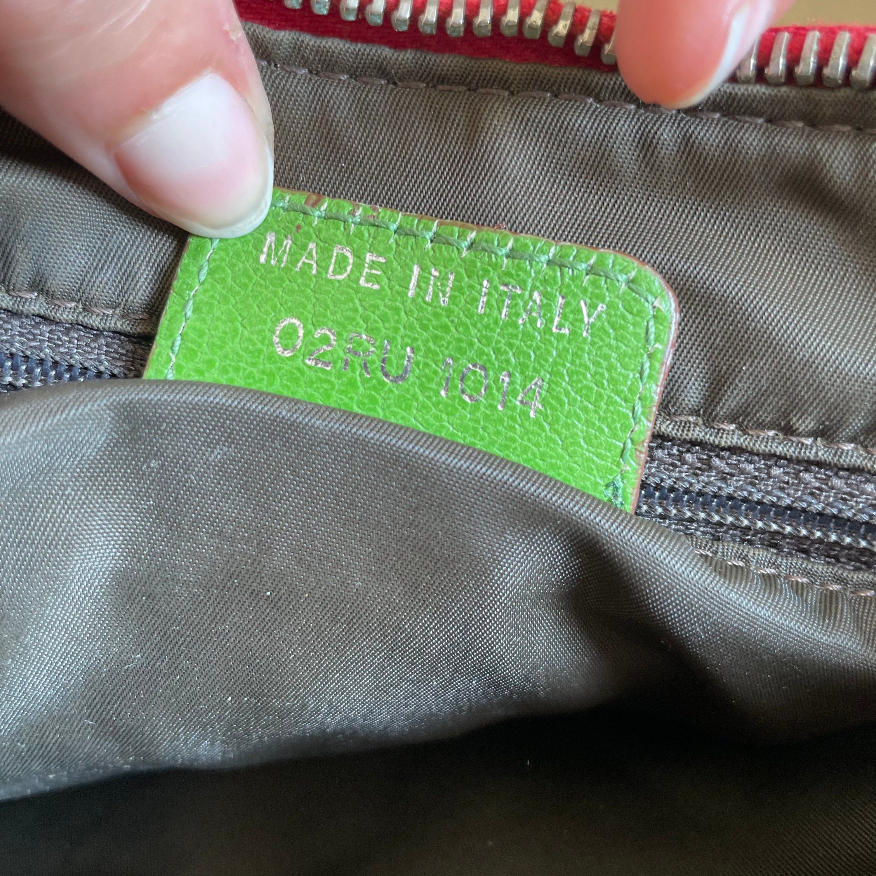 Dior Rasta Long Saddle Bag