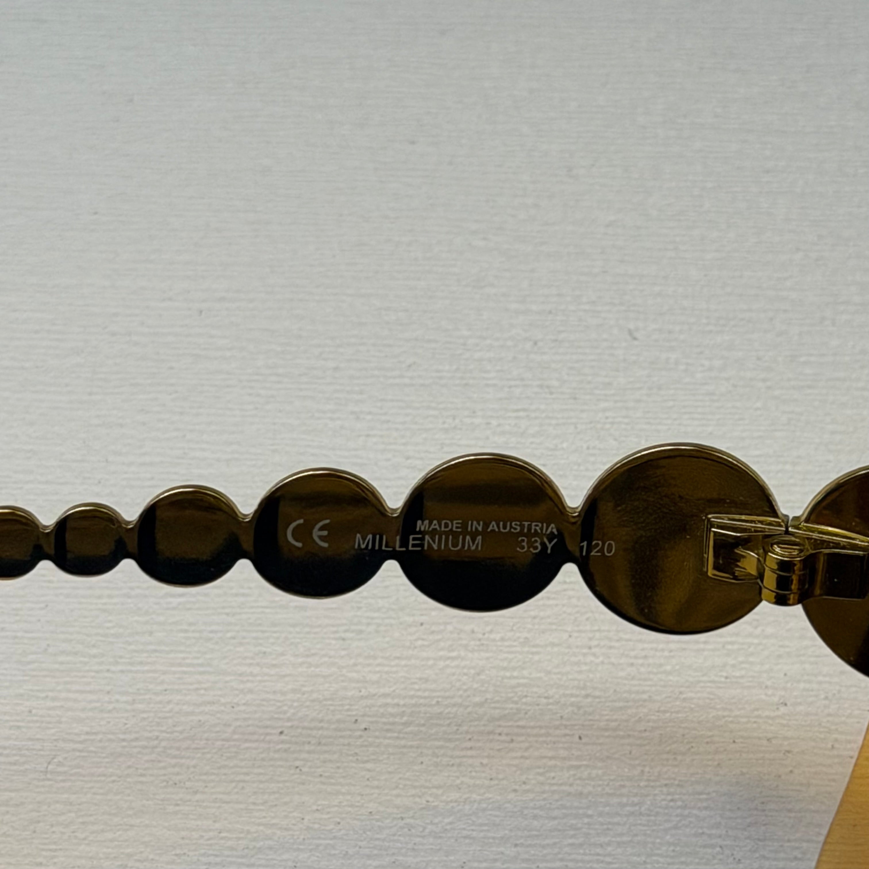Christian Dior by John Galliano Millenium Yellow Sunglasses