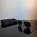 Chanel 4189 Aviator Golden CC Sunglasses