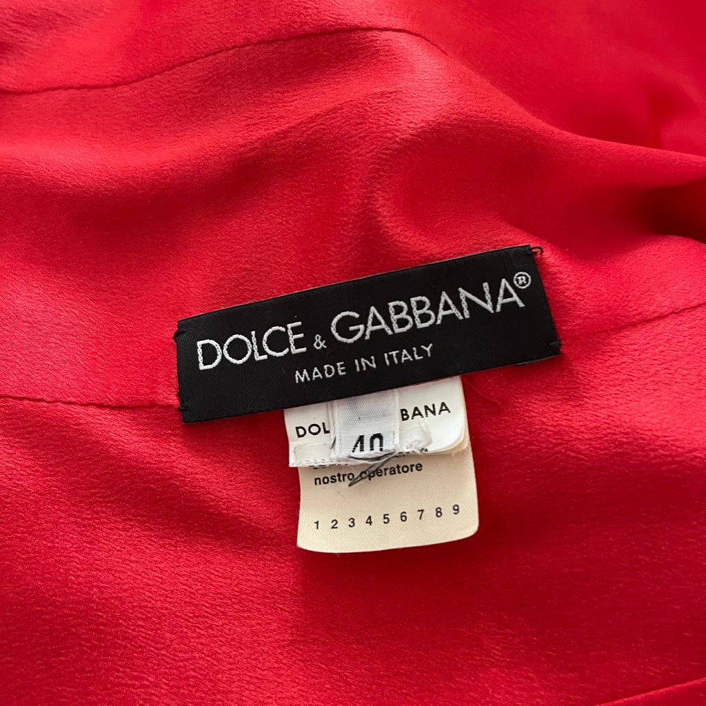 Dolce & Gabbana FW 2001 fur and shearling jacket with multiple leather belts
