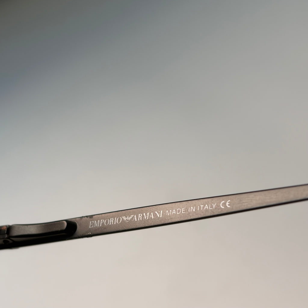 Armani Black Mirrored Sunglasses