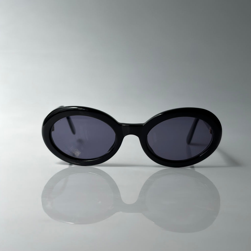 Chanel Round Black Sunglasses
