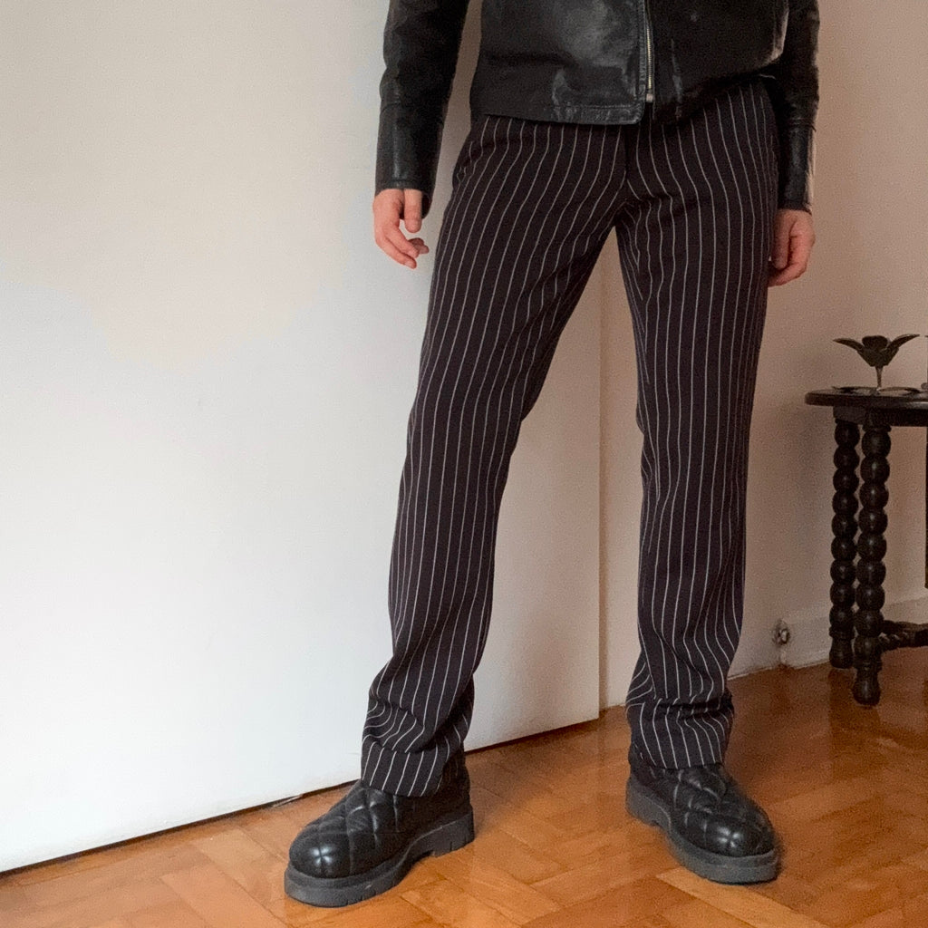 Jean Paul Gaultier 90s Stripped Pants