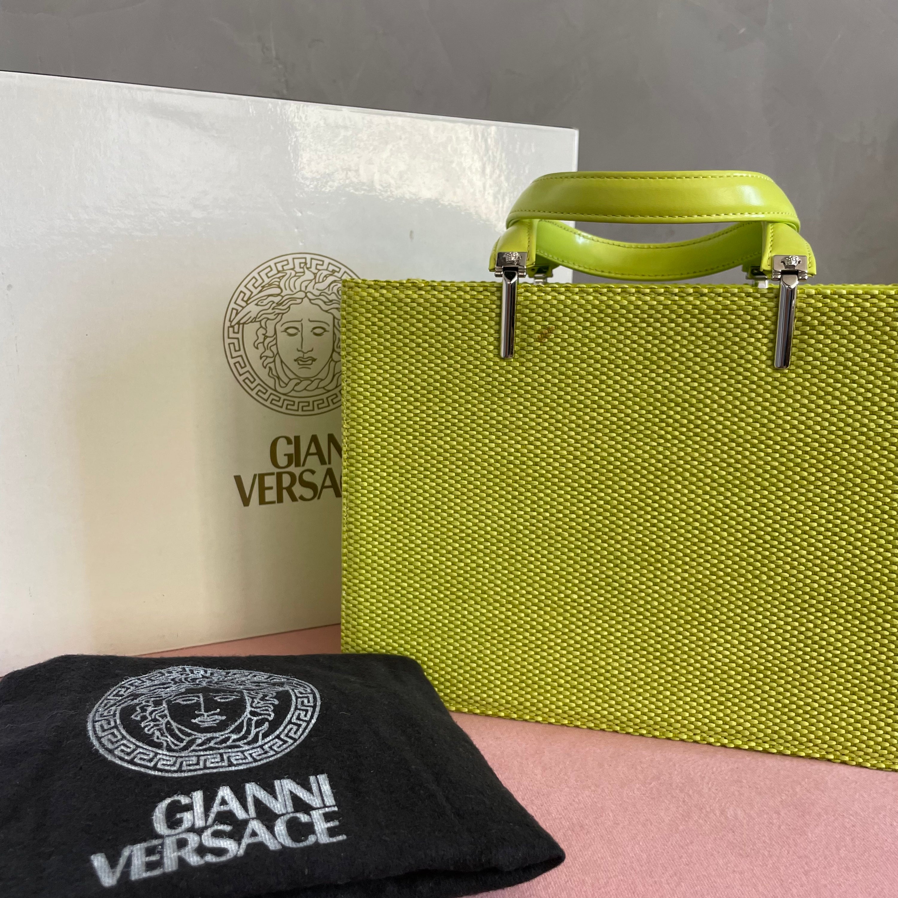 Gianni Versace Lime HandBag