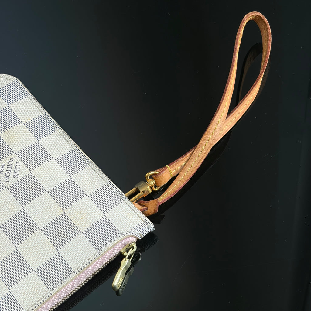 Louis Vuitton Neverfull Pochette Damier Azur