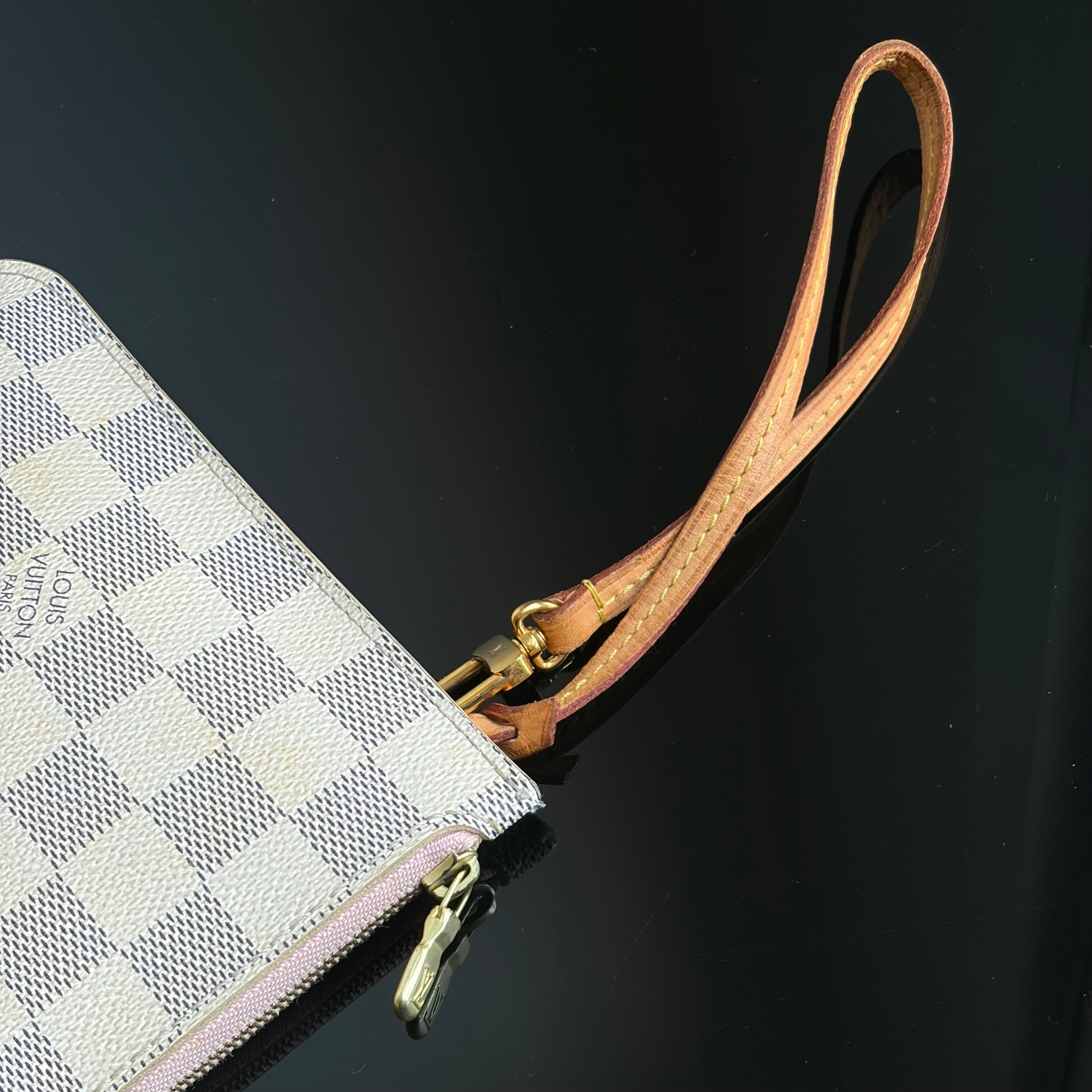 Louis Vuitton Neverfull Pochette Damier Azur
