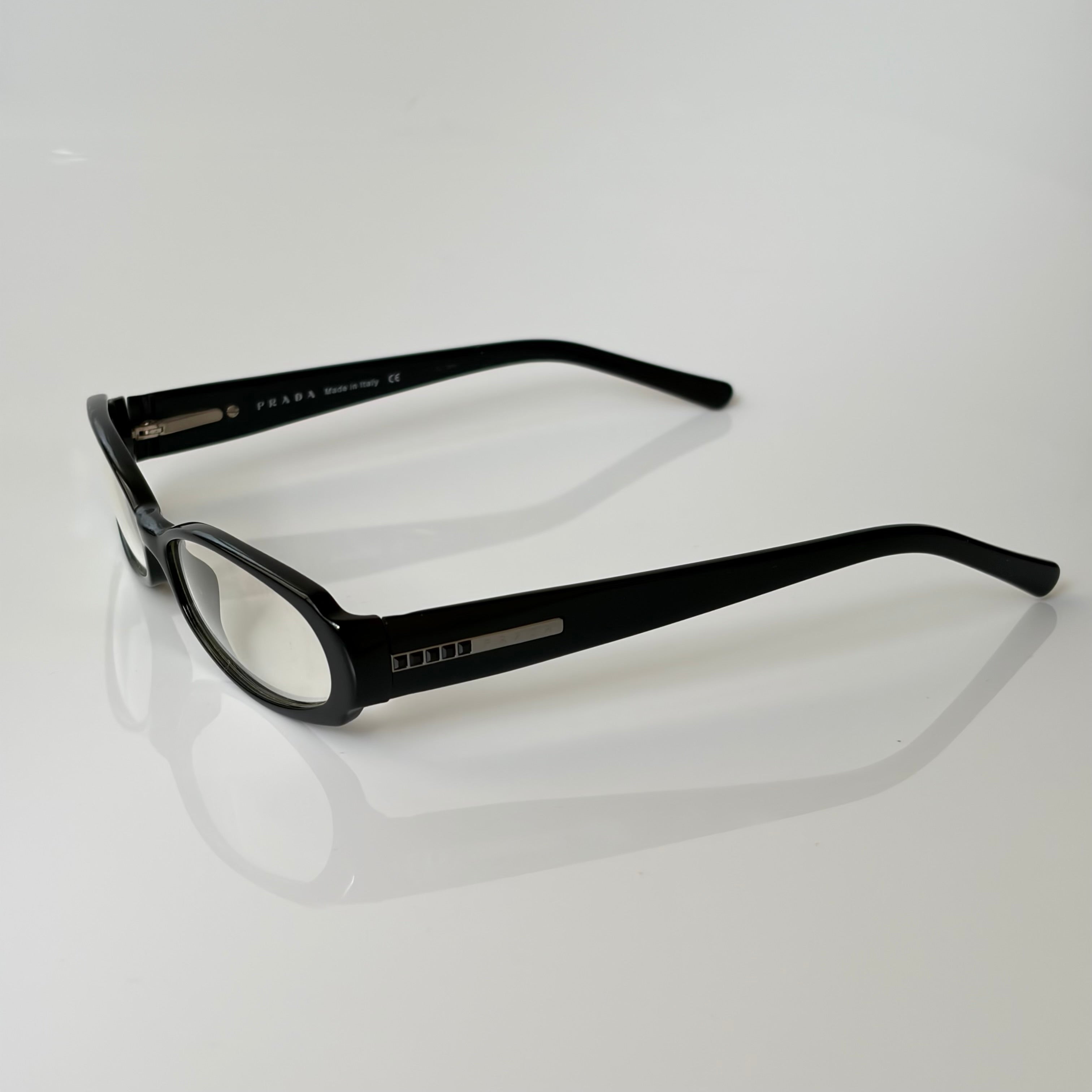 Prada VPR 04G Black Glasses