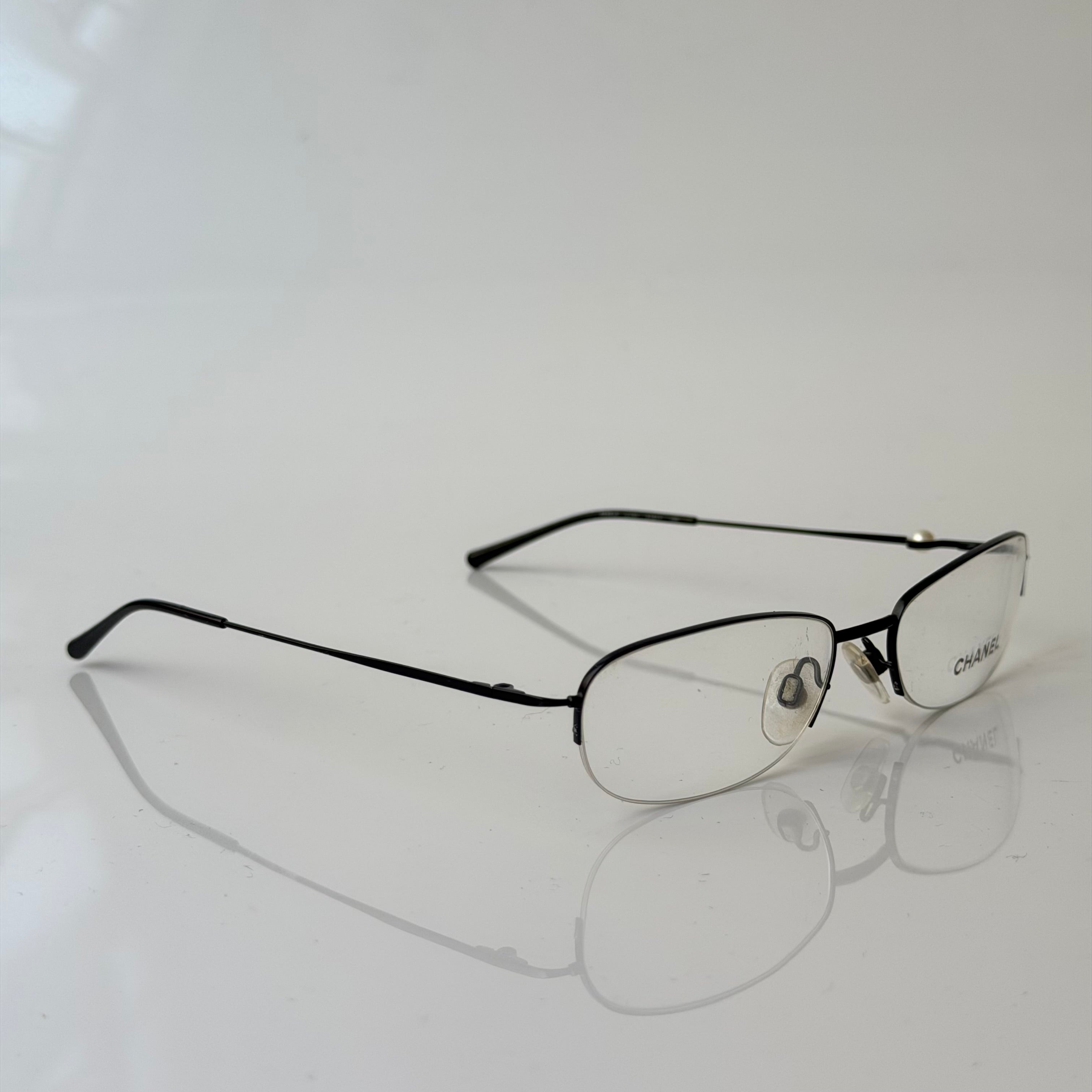 Chanel Pearl Glasses