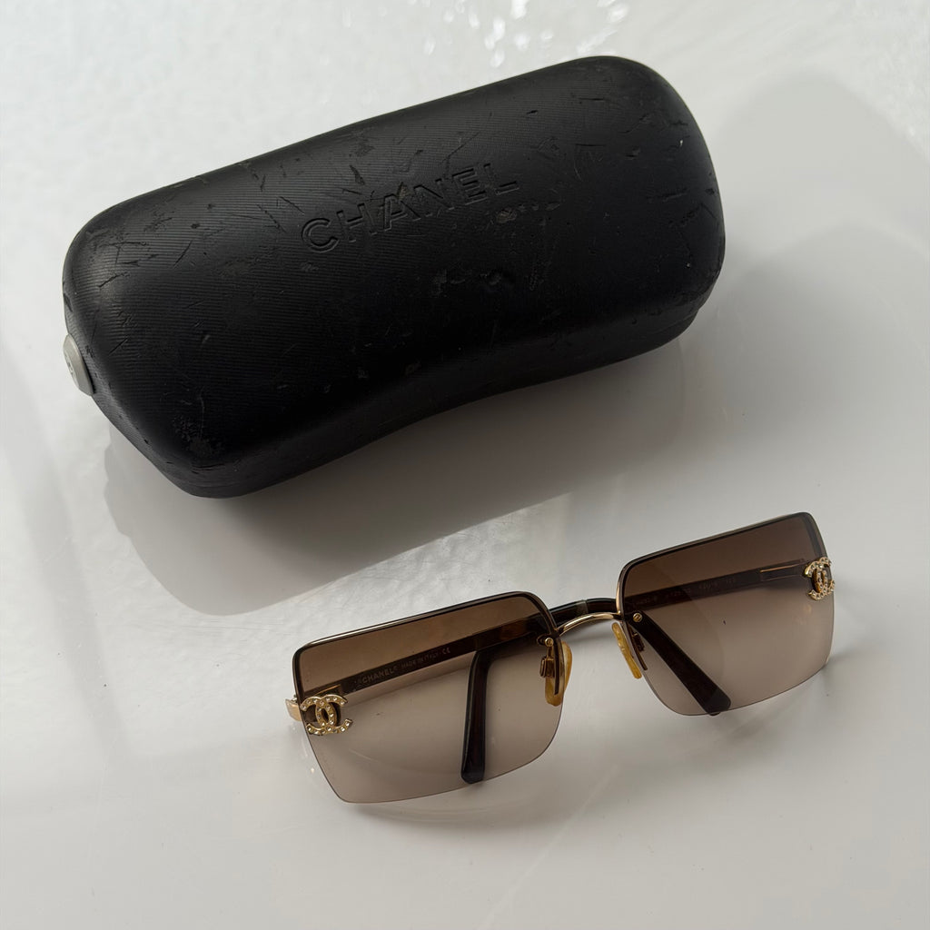 Chanel 4092-B Crystal Sunglasses