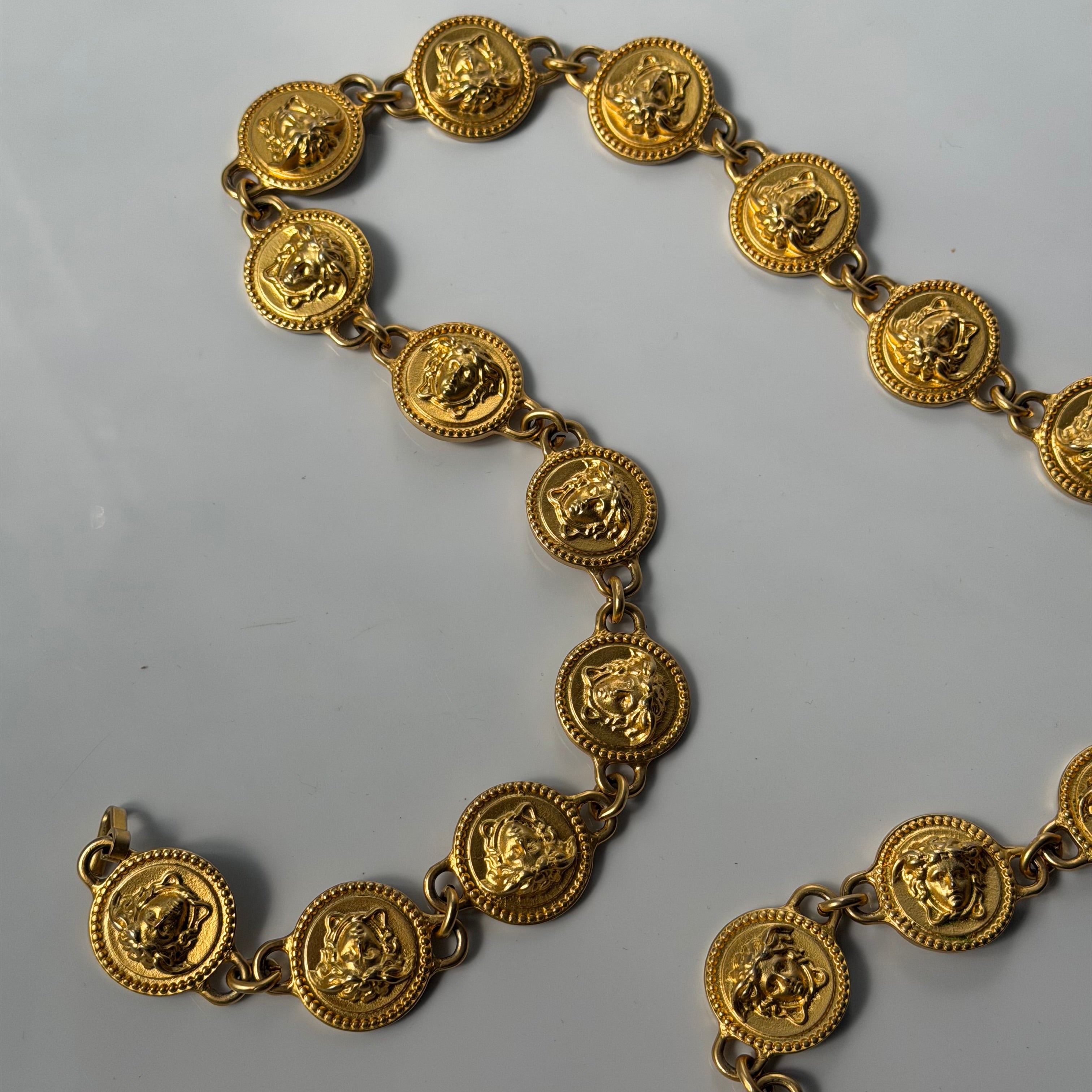 Vintage Versace Medusa Chain