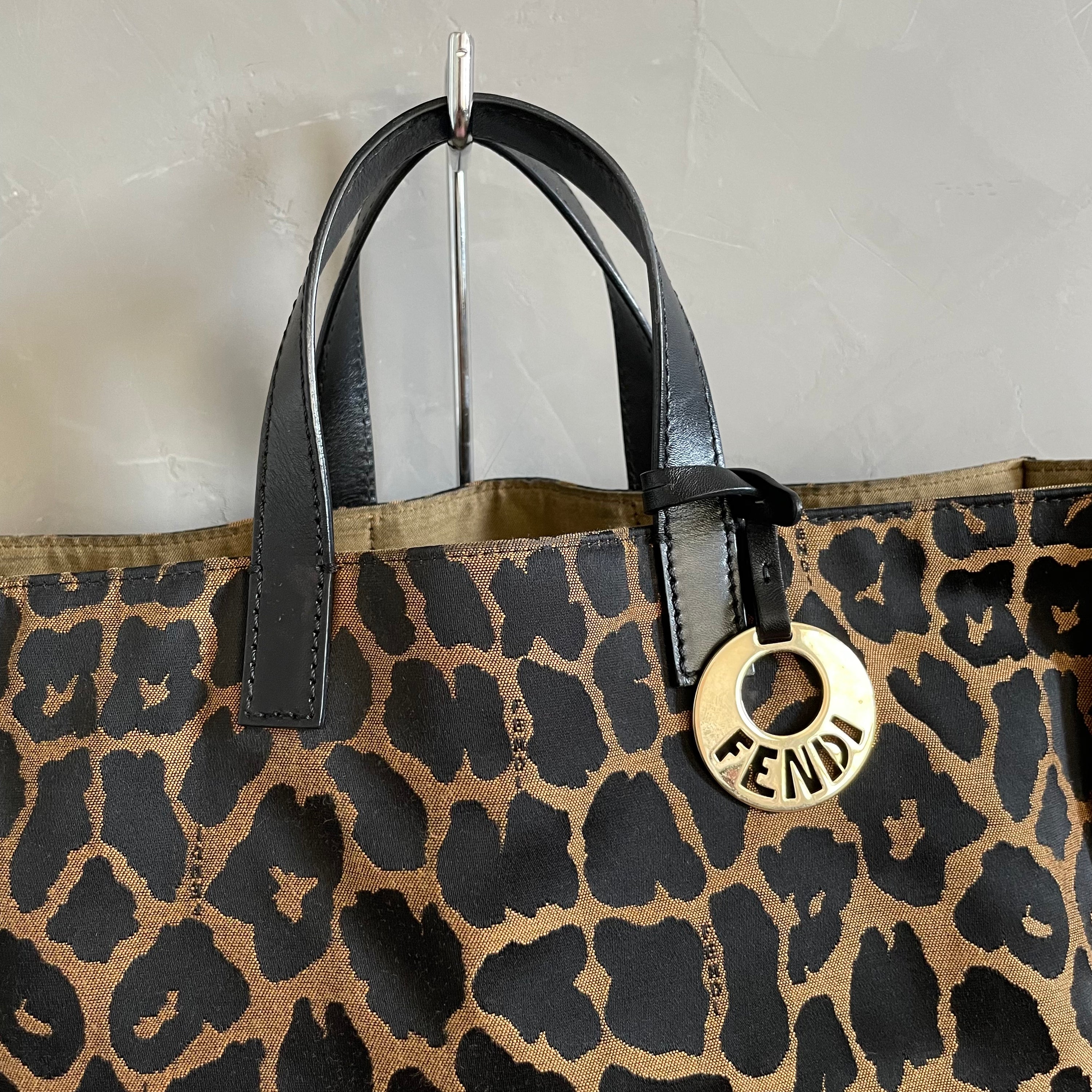Fendi Leopard Tote