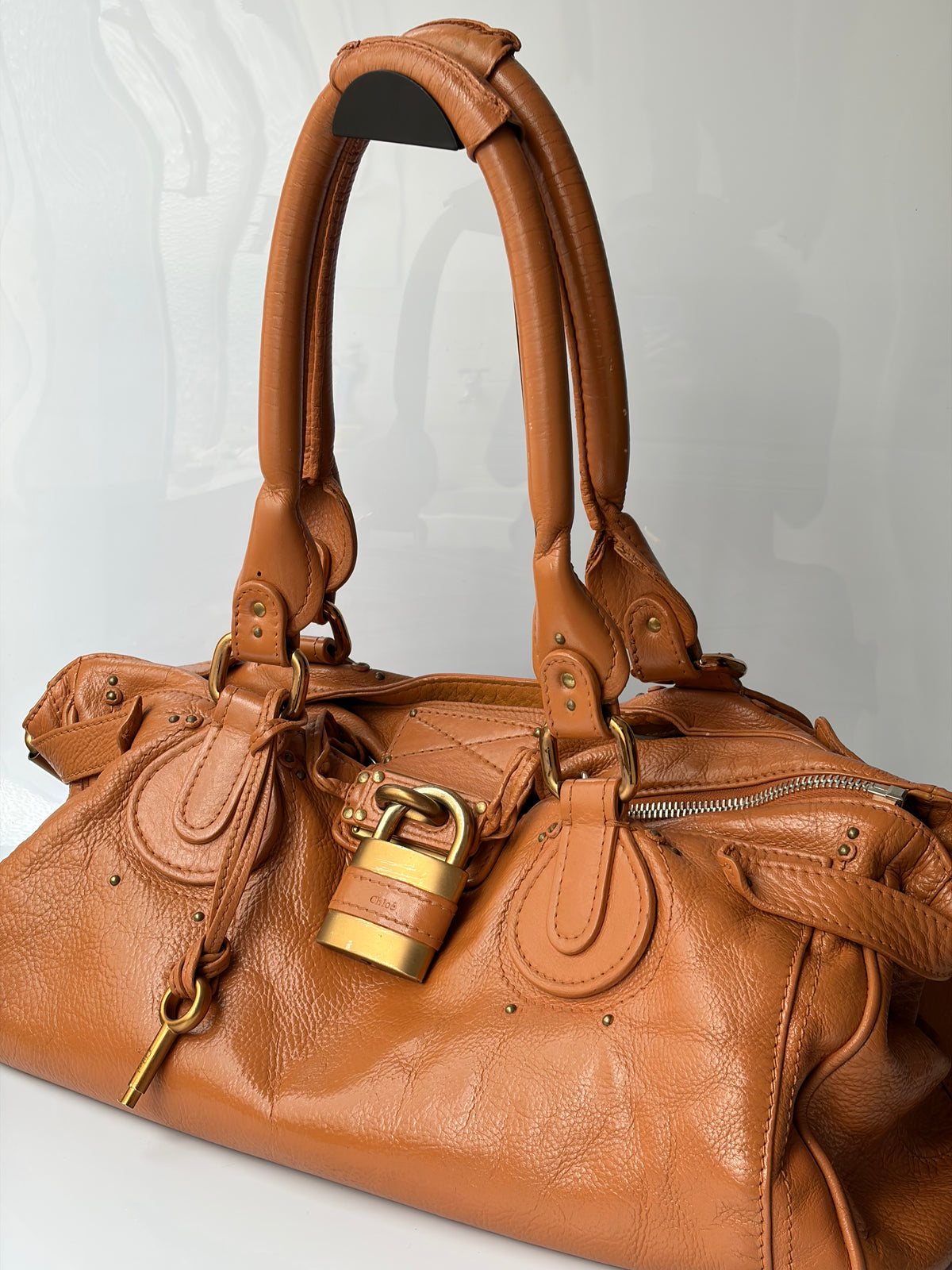 Chloé Paddington Padlock XL Shoulder Bag
